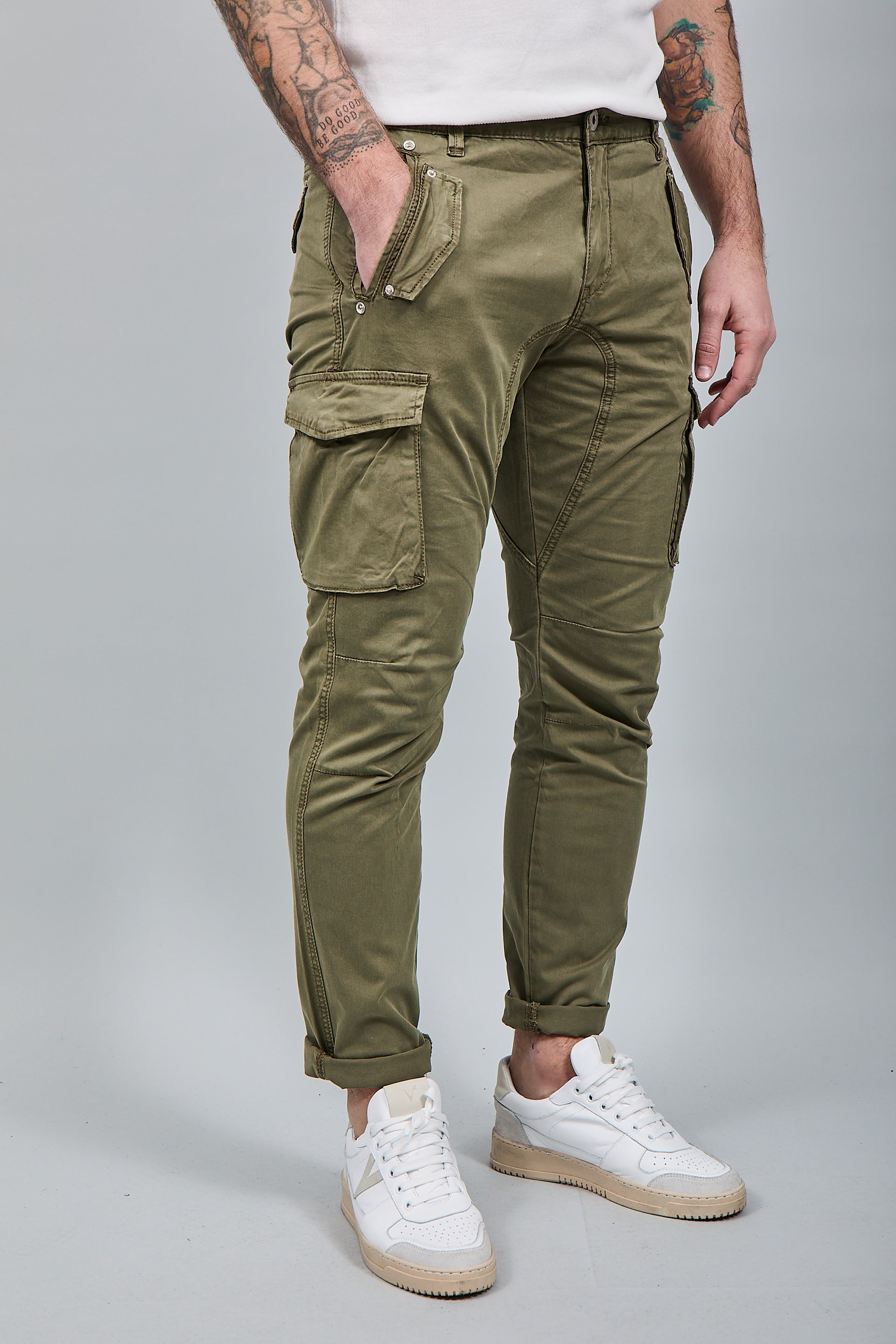 Pantalone Gianni Lupo Cargo Militare 2363