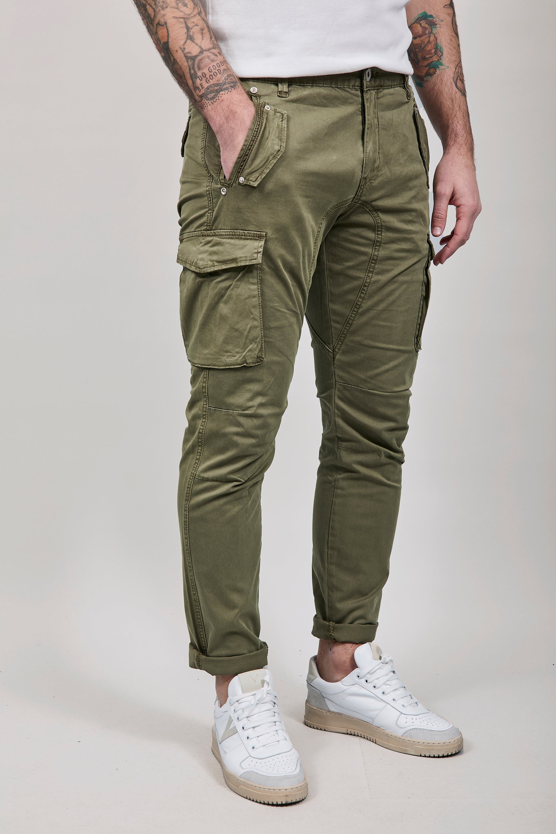 Pantalone Gianni Lupo Cargo Militare 2363