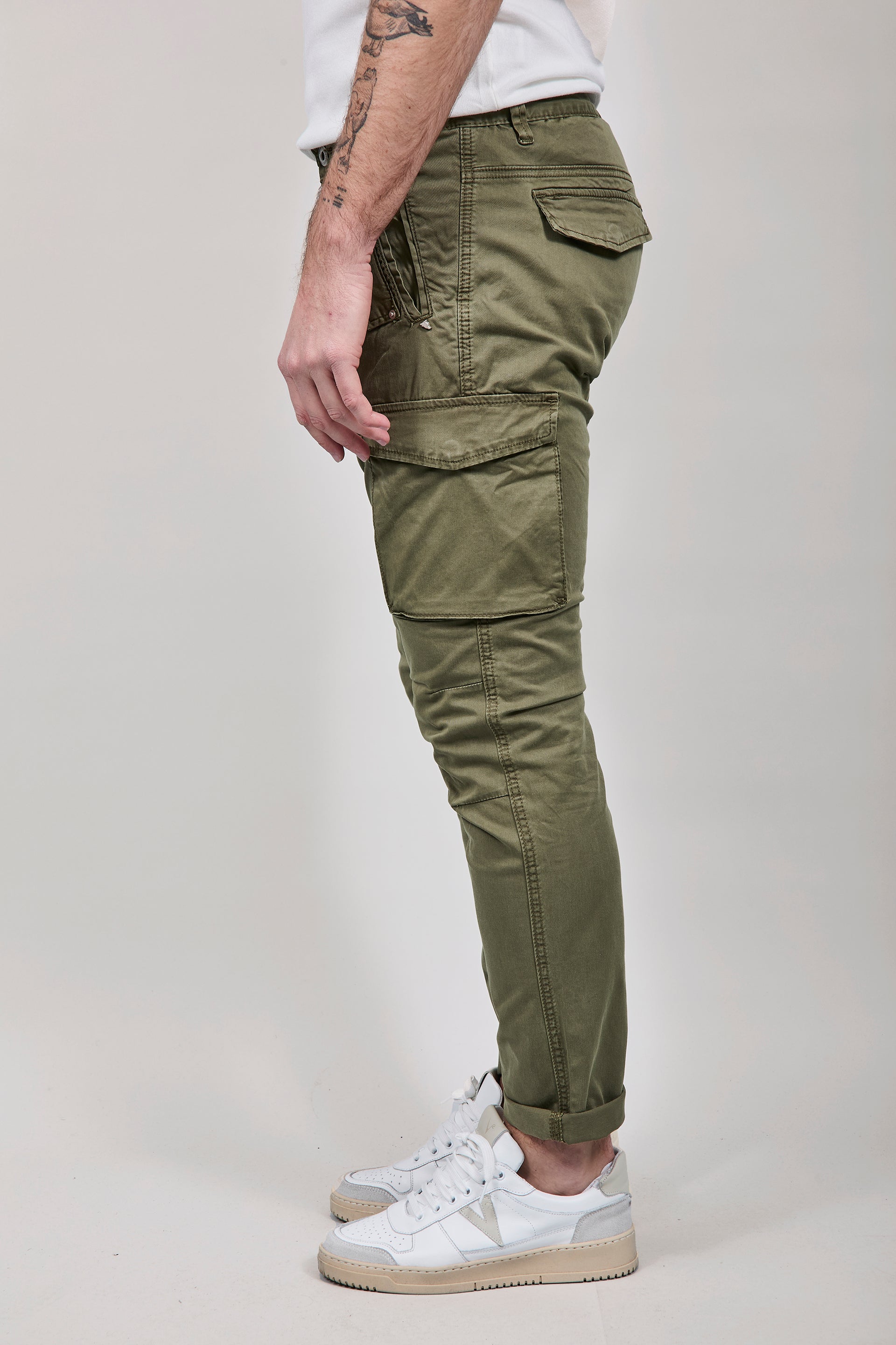 Pantalone Gianni Lupo Cargo Militare 2363