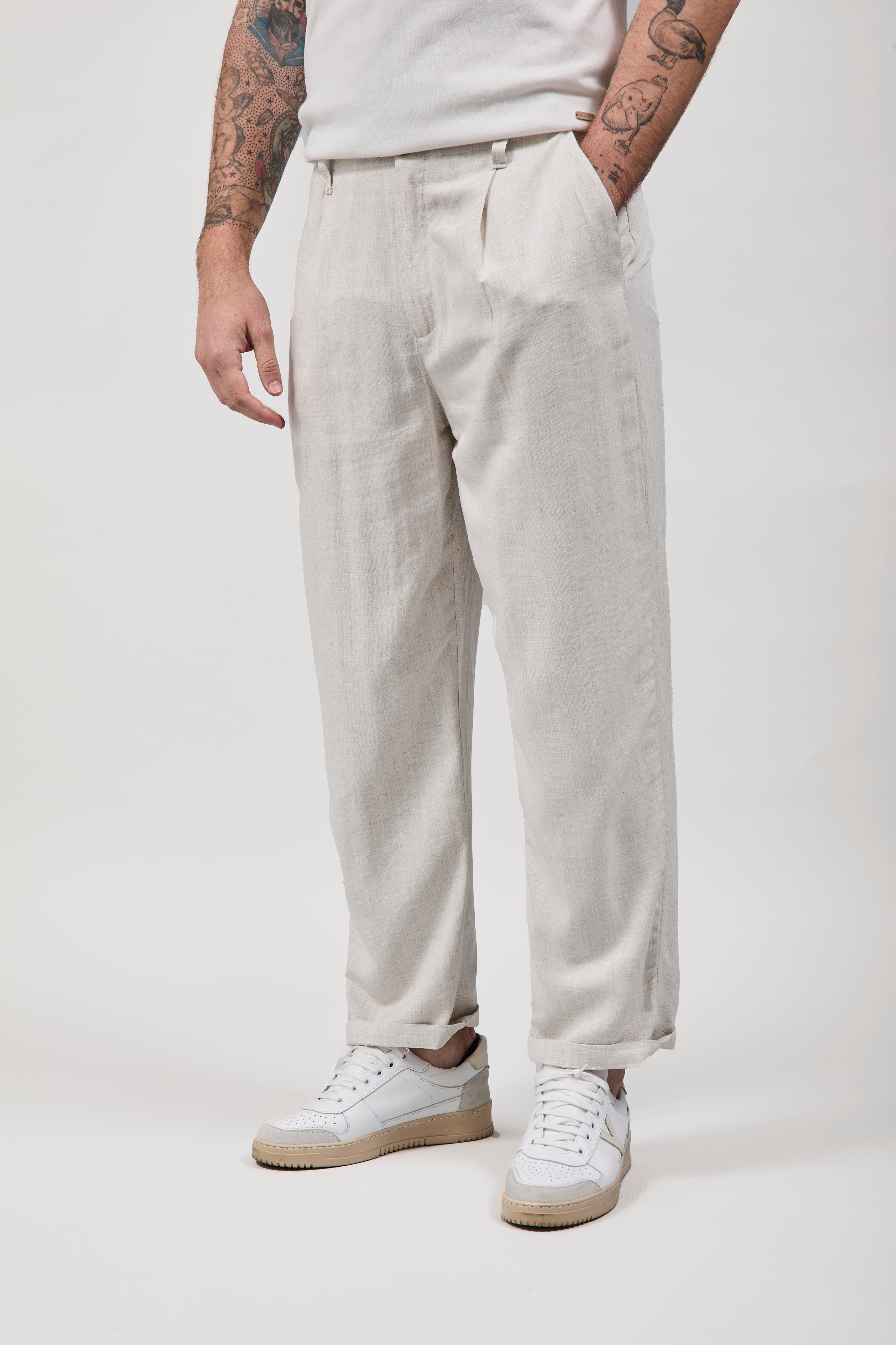 Pantalone Block Eleven Japan Sabbia
