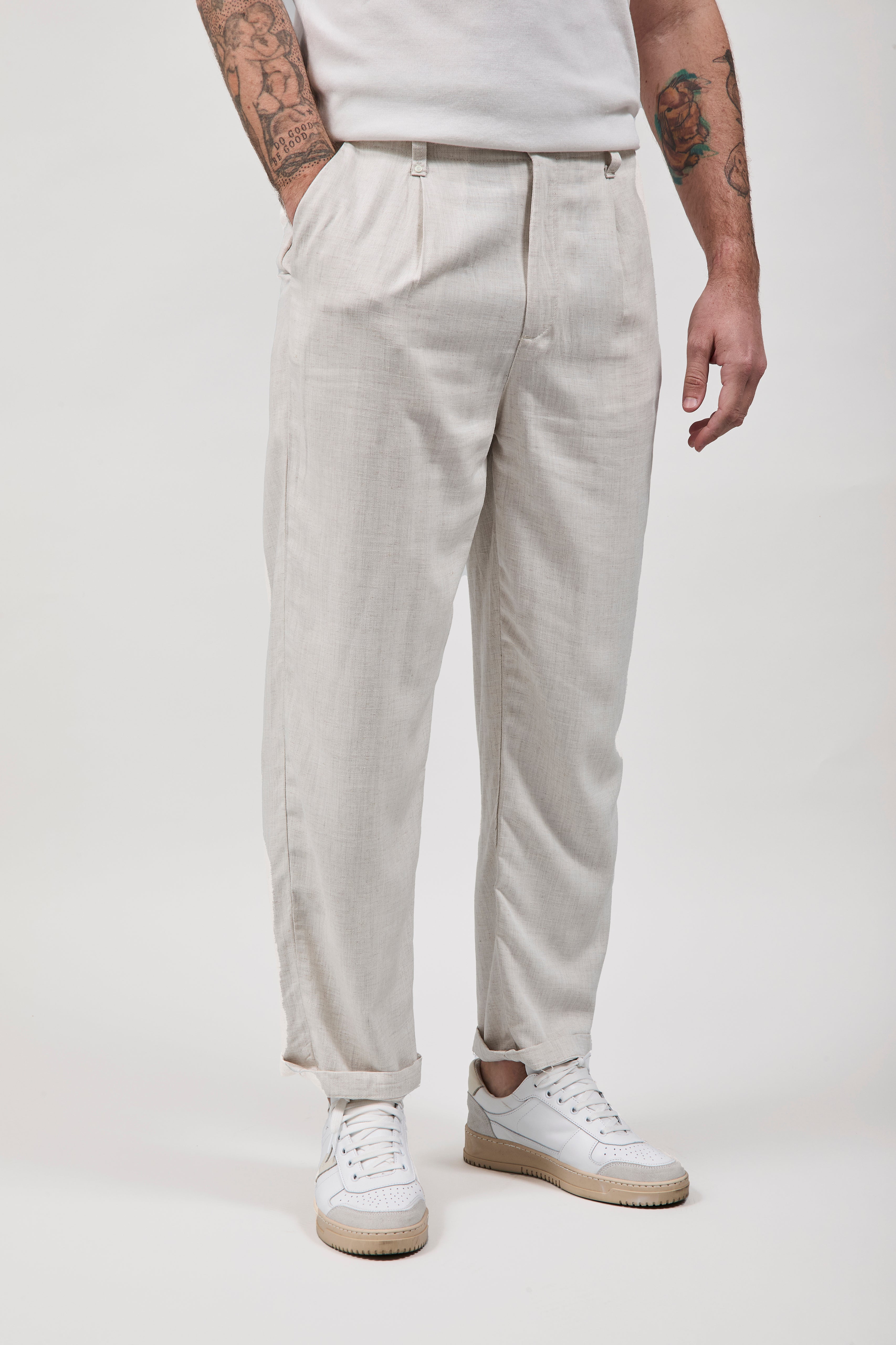 Pantalone Block Eleven Japan Sabbia