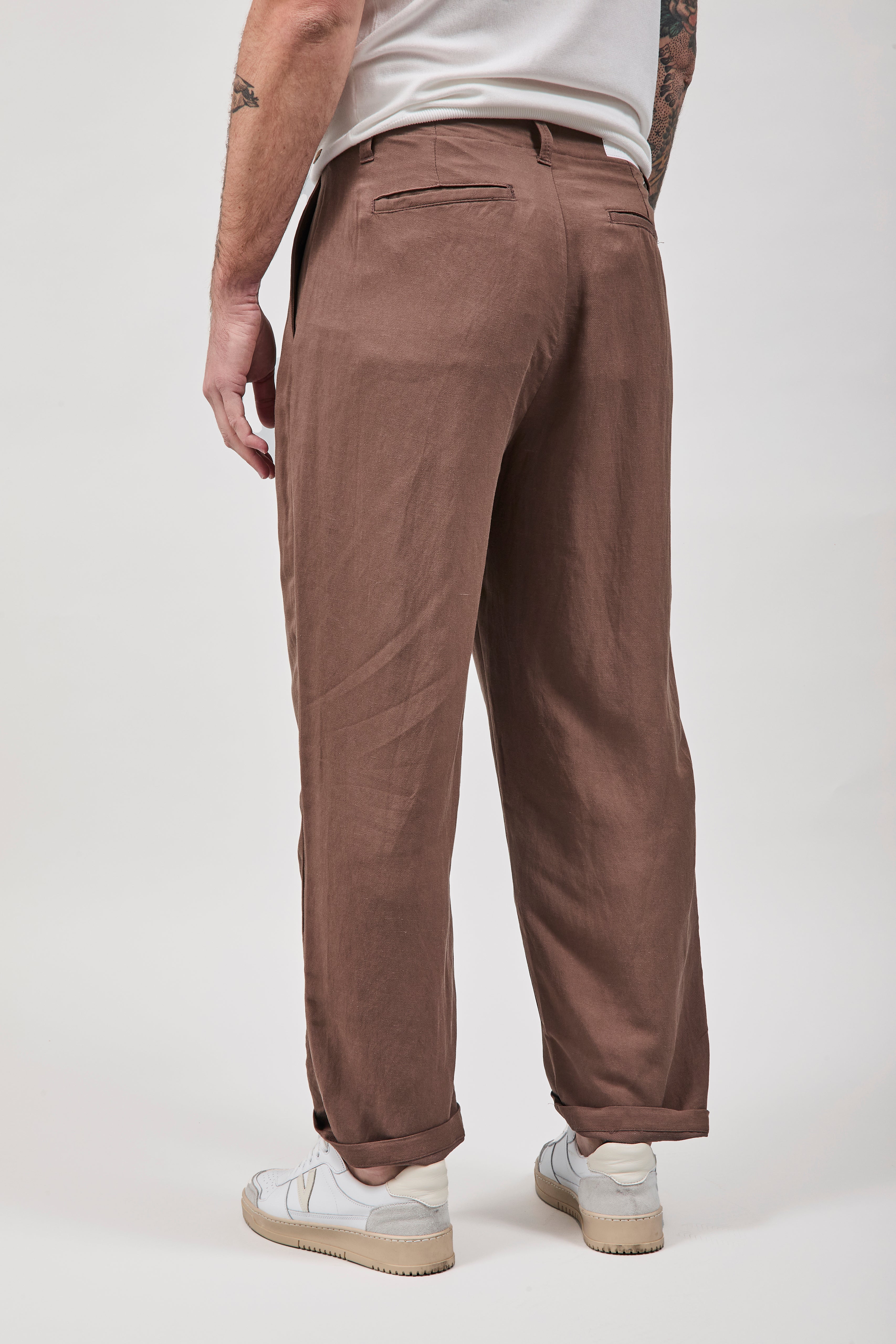 Pantalone Block Eleven Japan Caffè