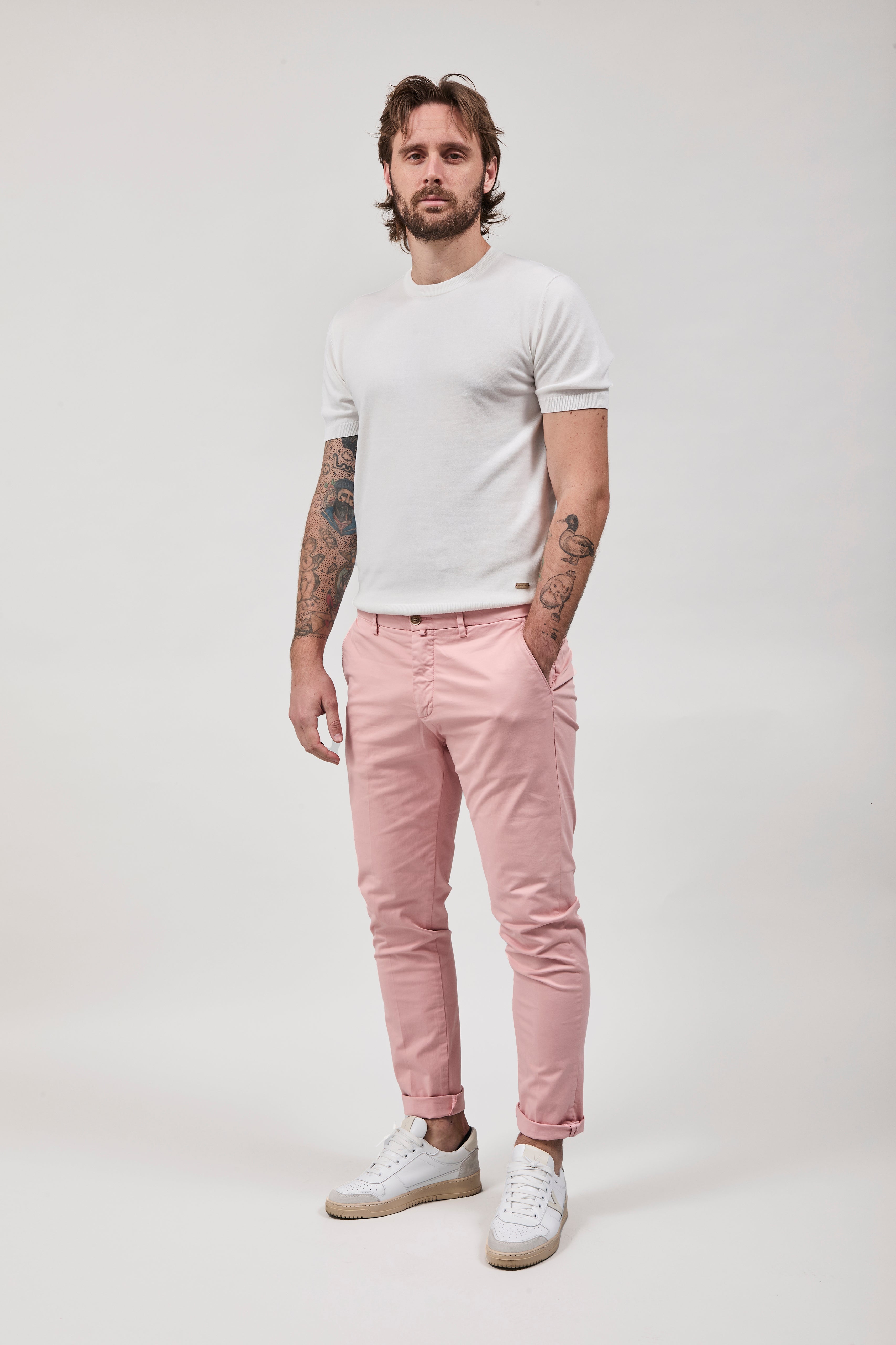 Pantalone Gianni Lupo Tahoma Rosa