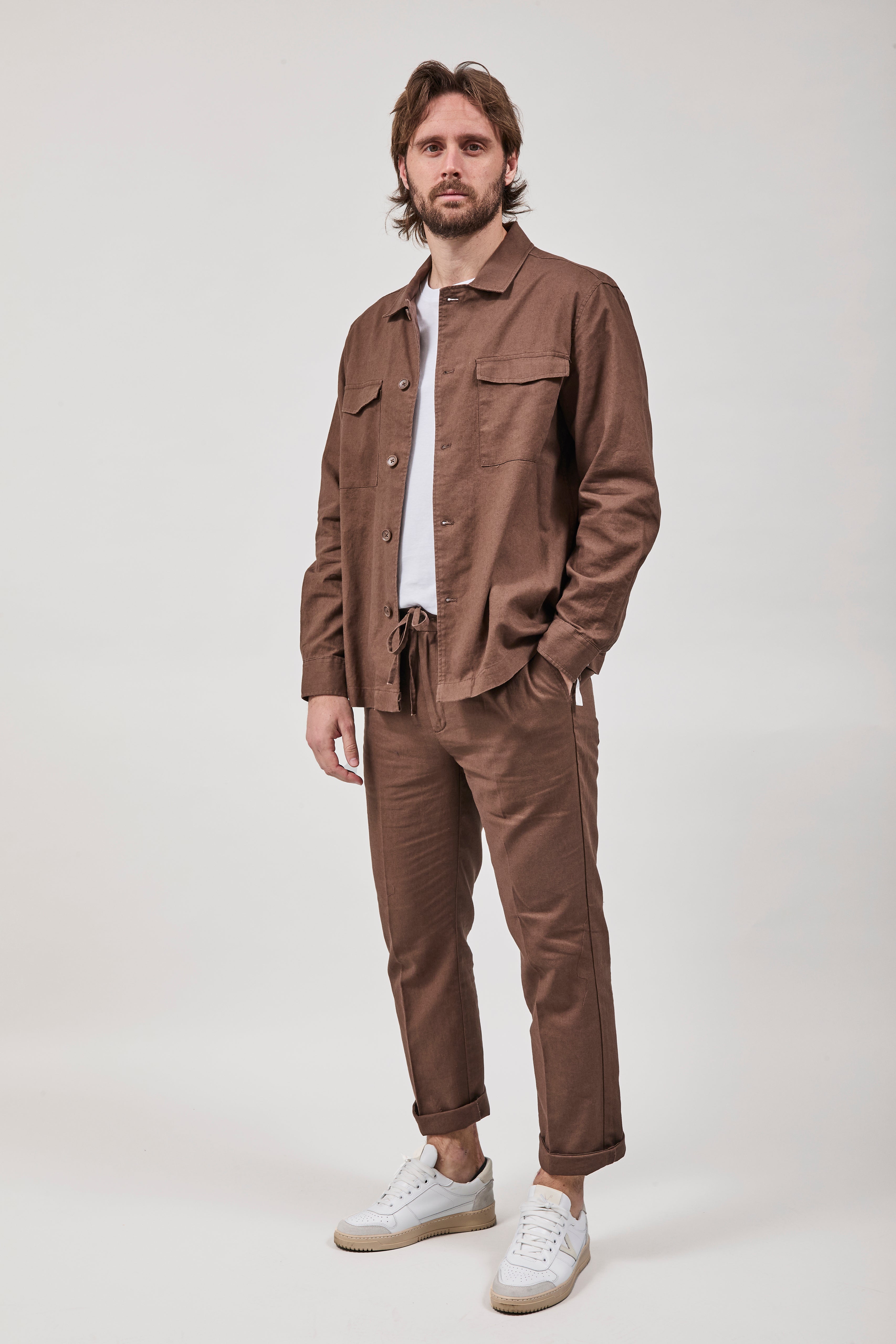 Overshirt Hamaki-ho Caffè 1840