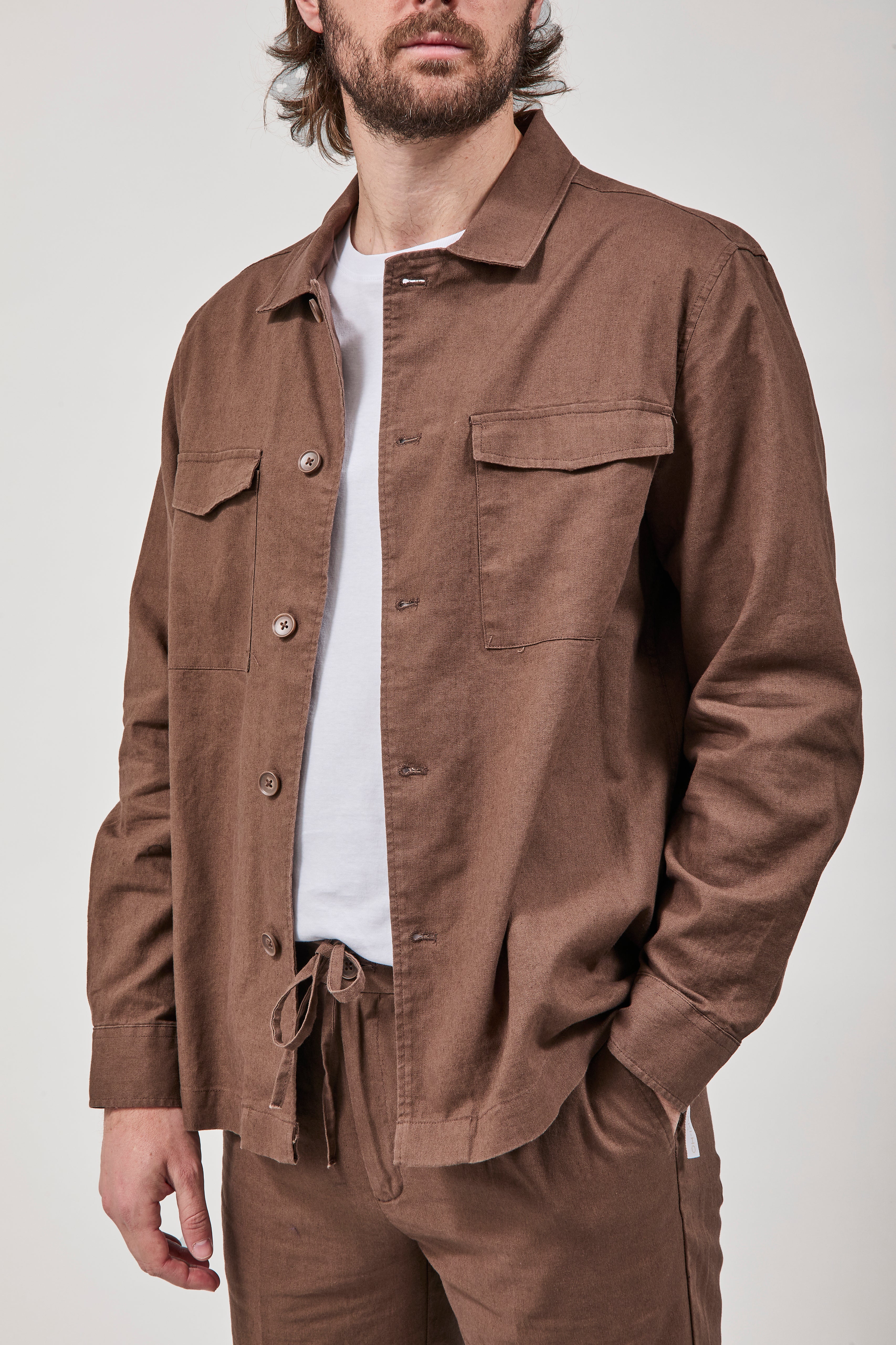 Overshirt Hamaki-ho Caffè 1840