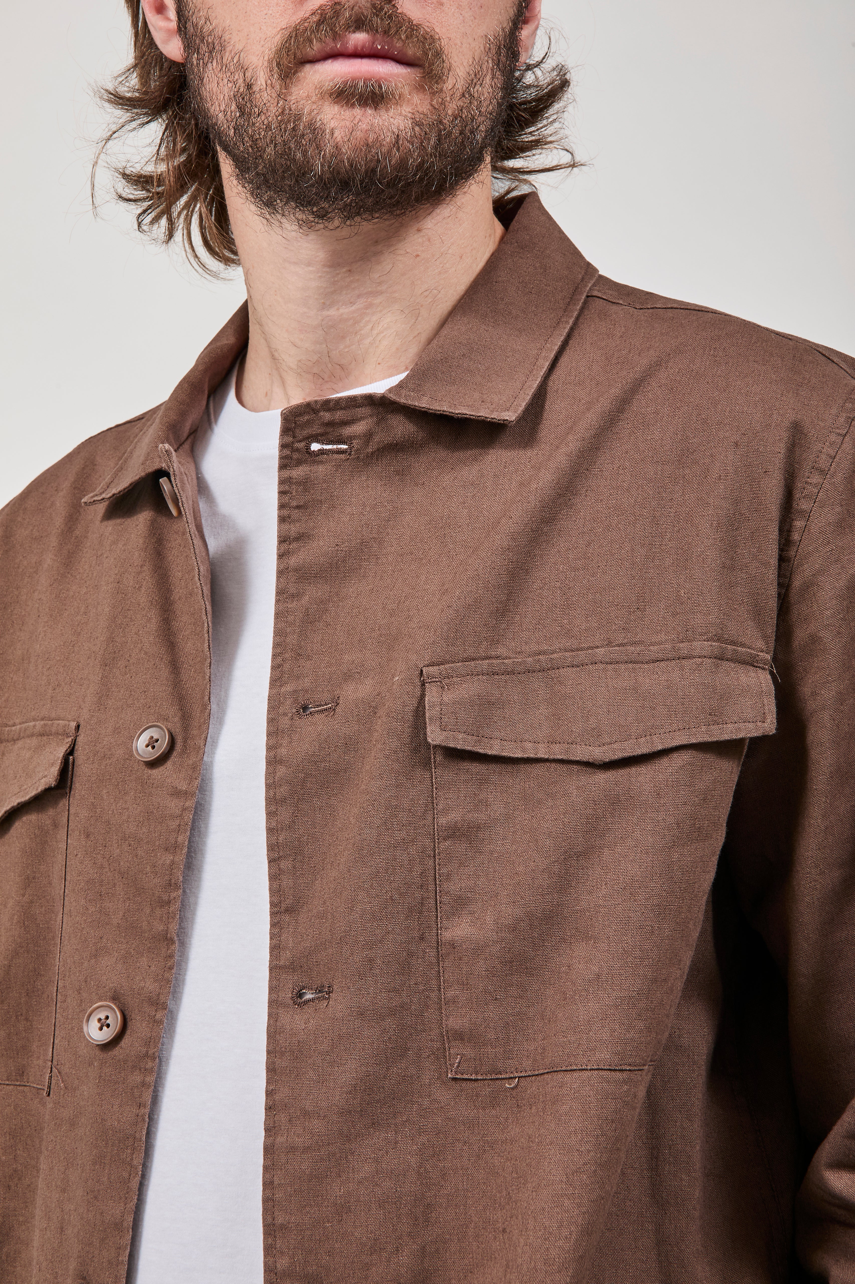 Overshirt Hamaki-ho Caffè 1840
