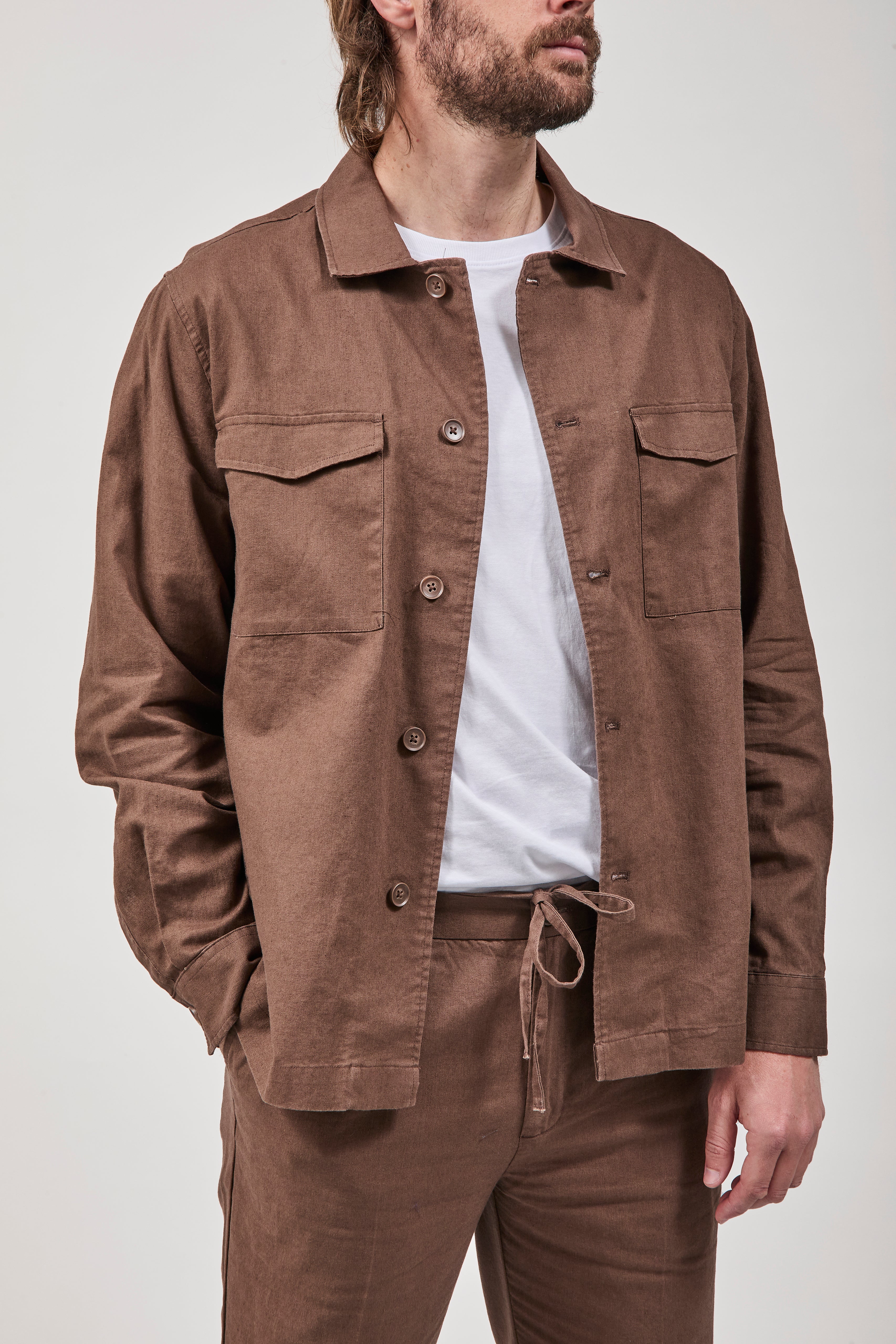 Overshirt Hamaki-ho Caffè 1840
