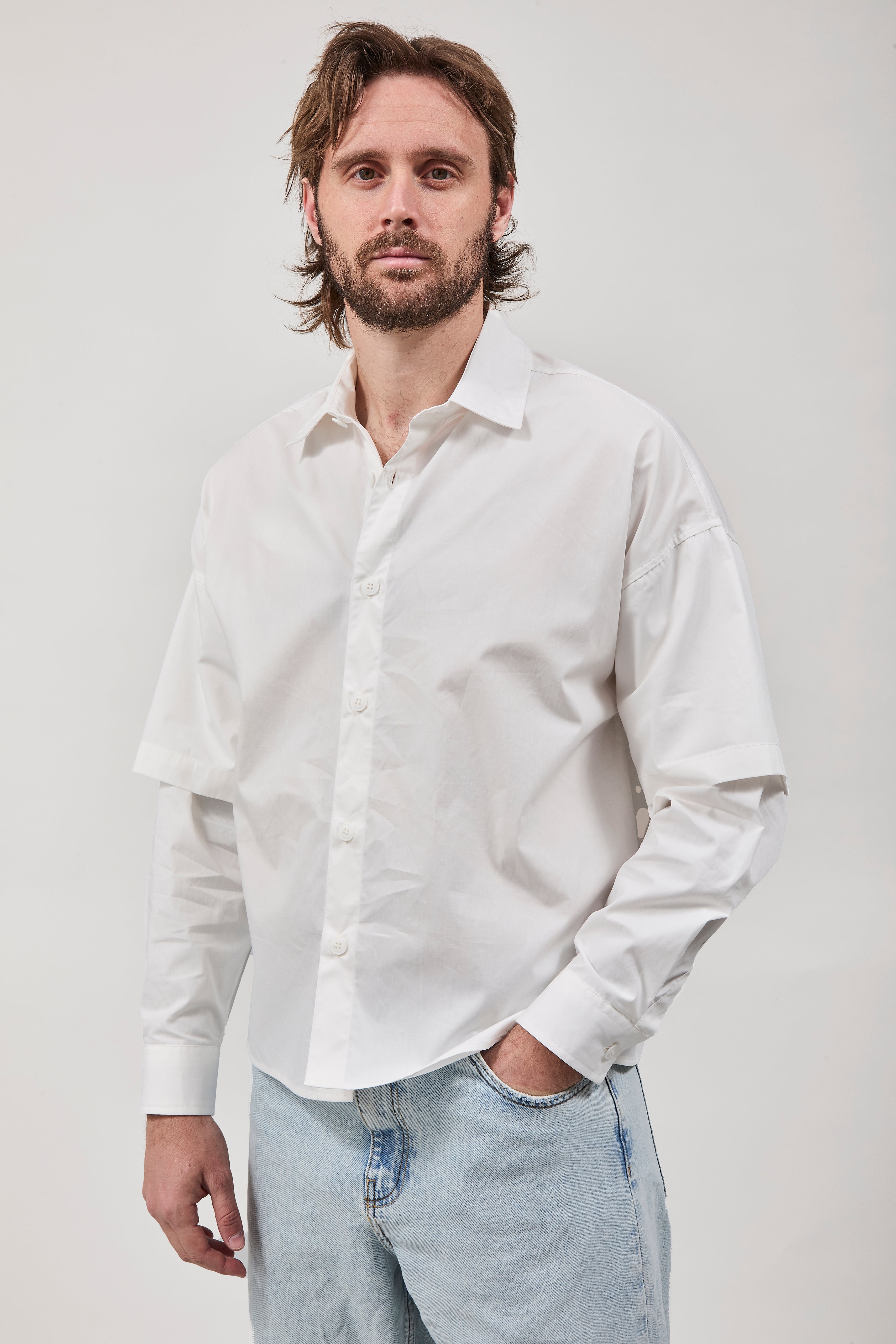 Camicia Imperial Doppia manica Bianca