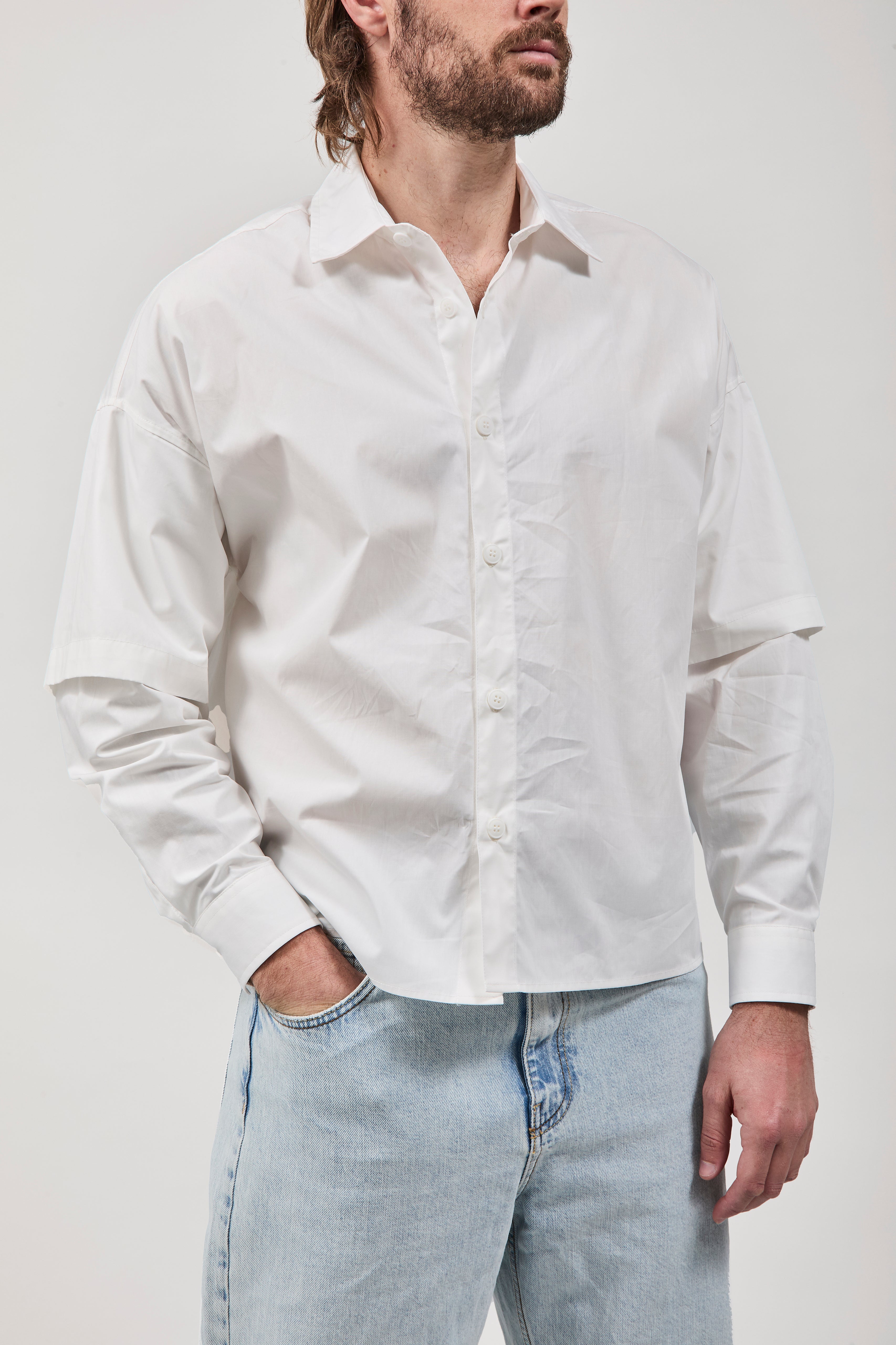 Camicia Imperial Doppia manica Bianca
