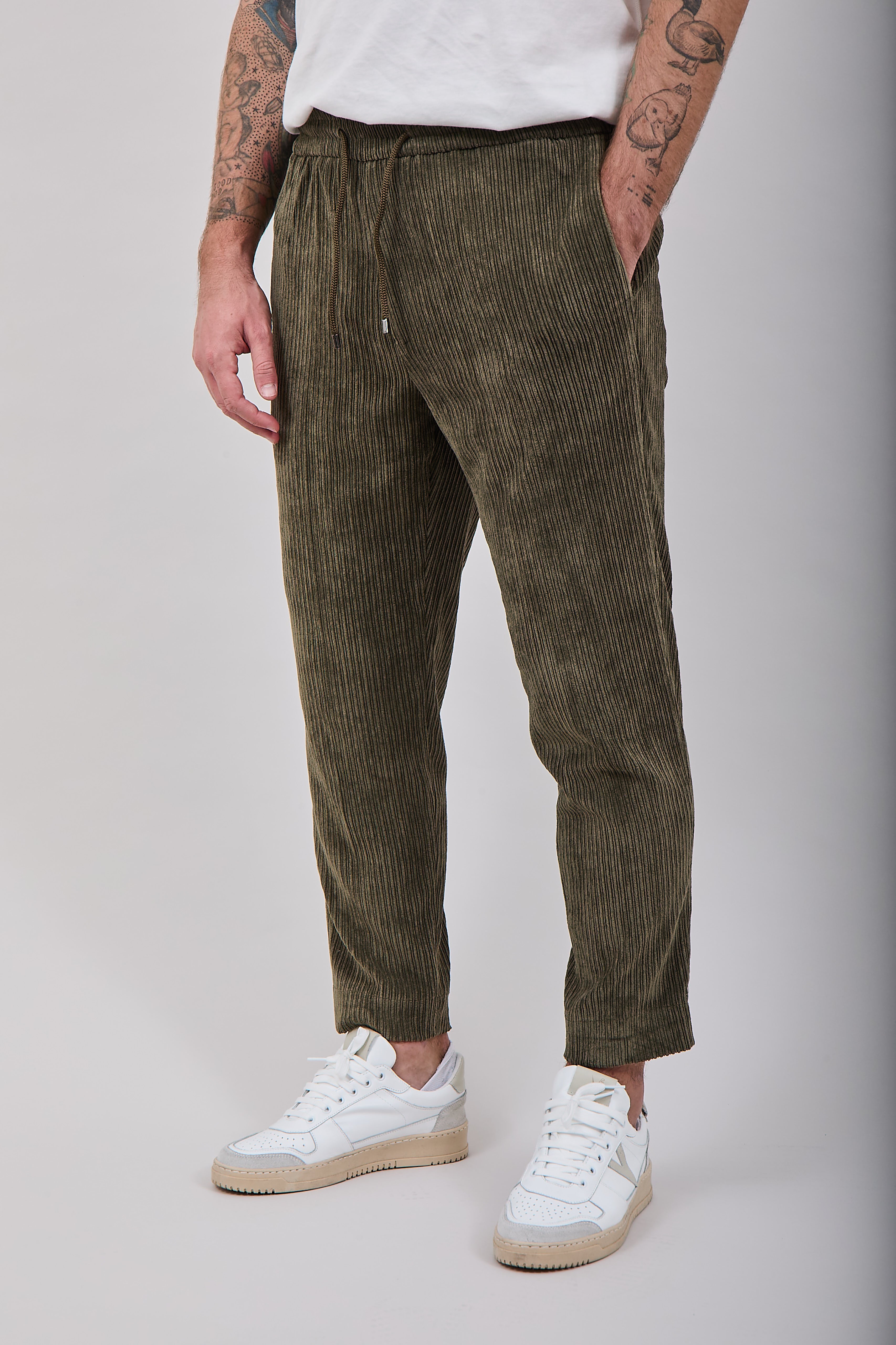 Pantalaccio Berna 387 Velluto Verde