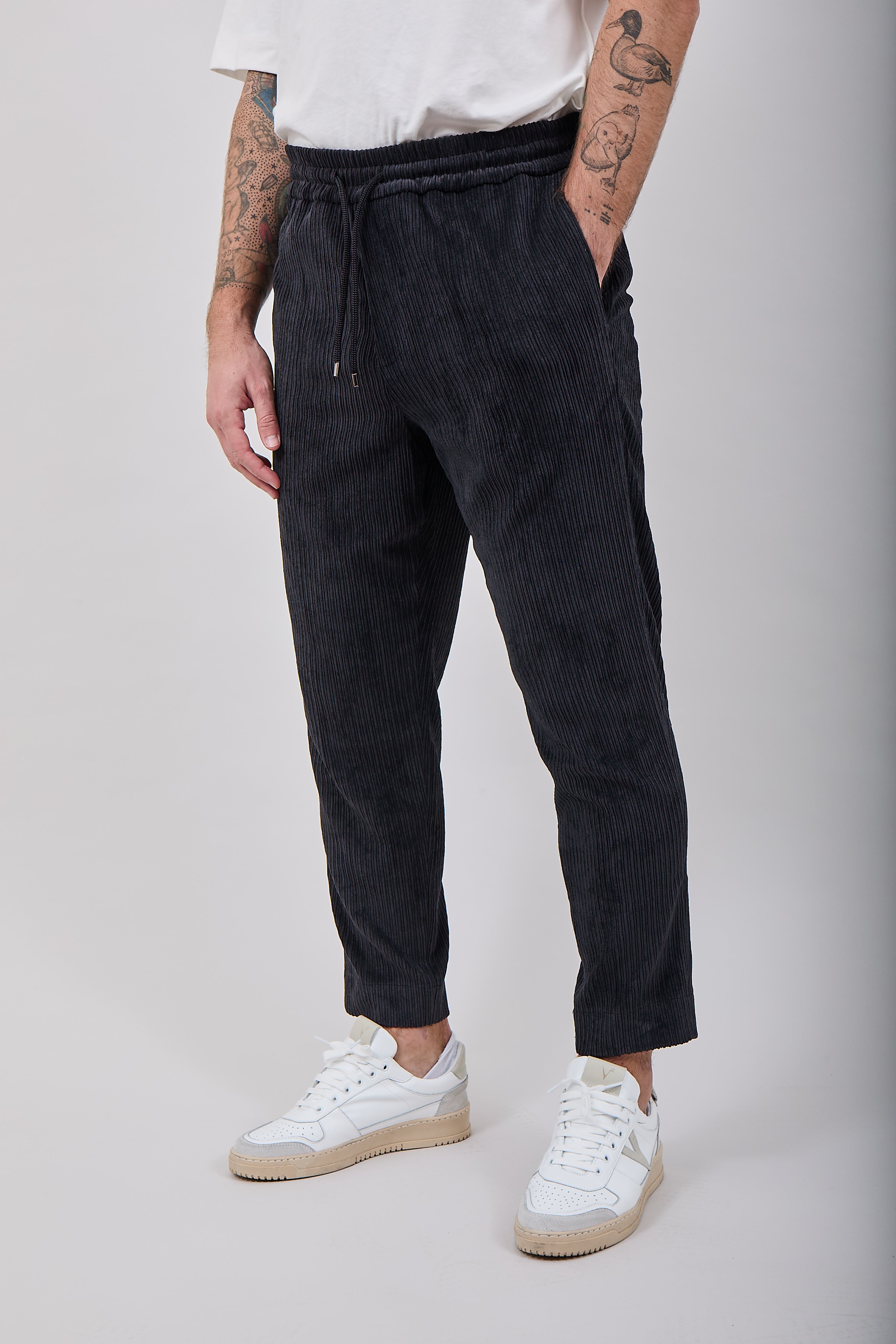 Pantalaccio Berna 387 Velluto Nero