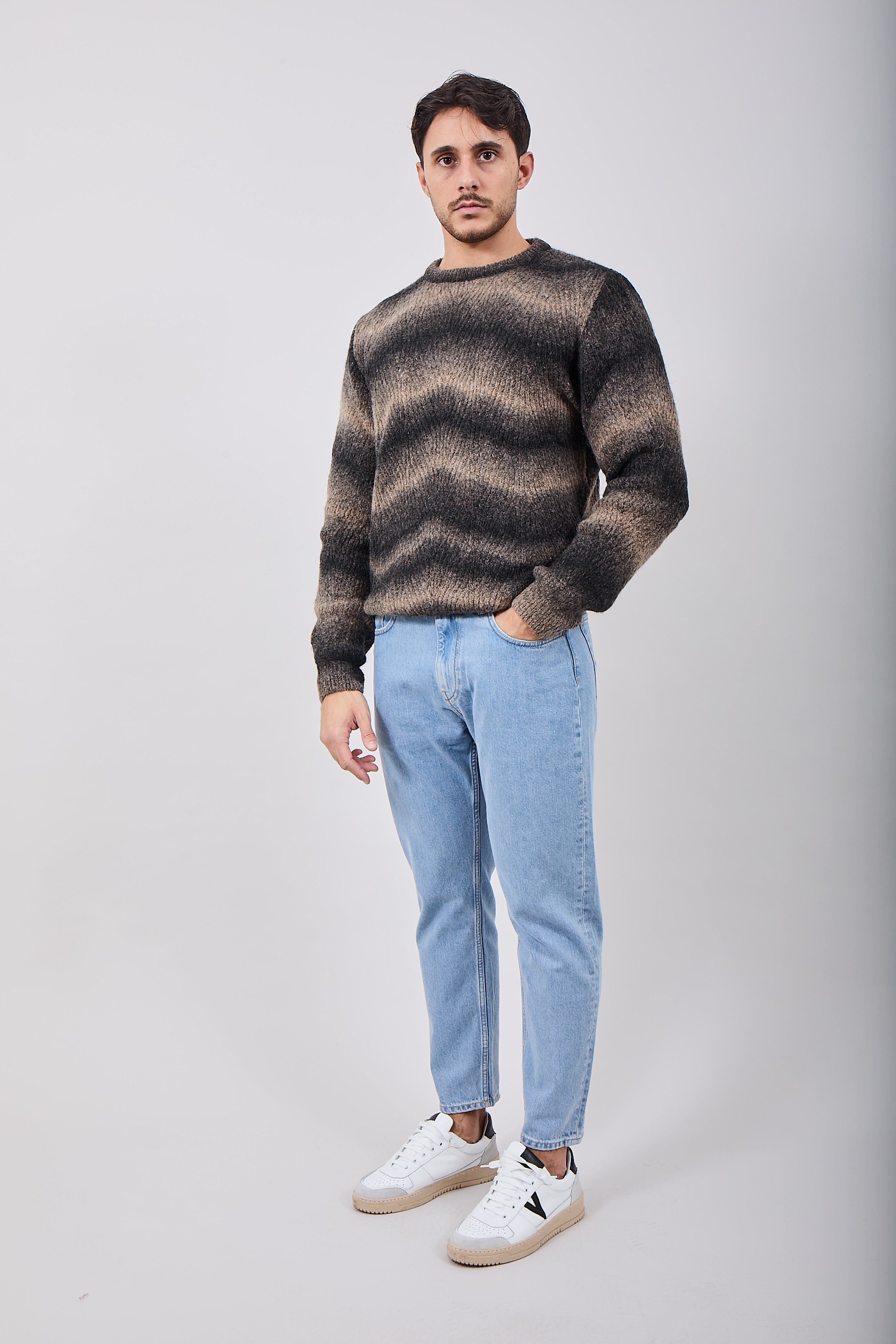 Maglione Alta Tensione Moro 553