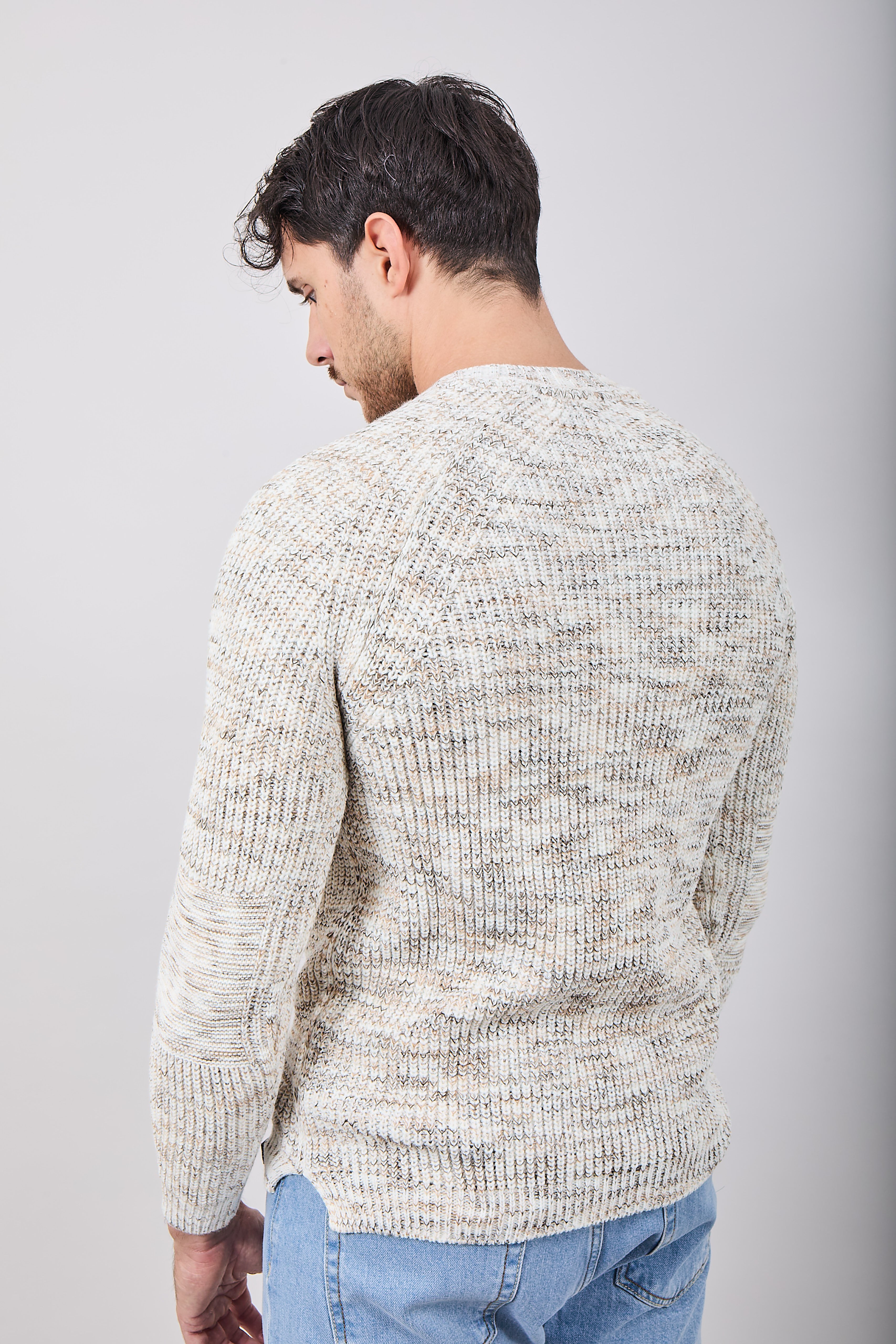 Maglione Block Eleven Malè Panna