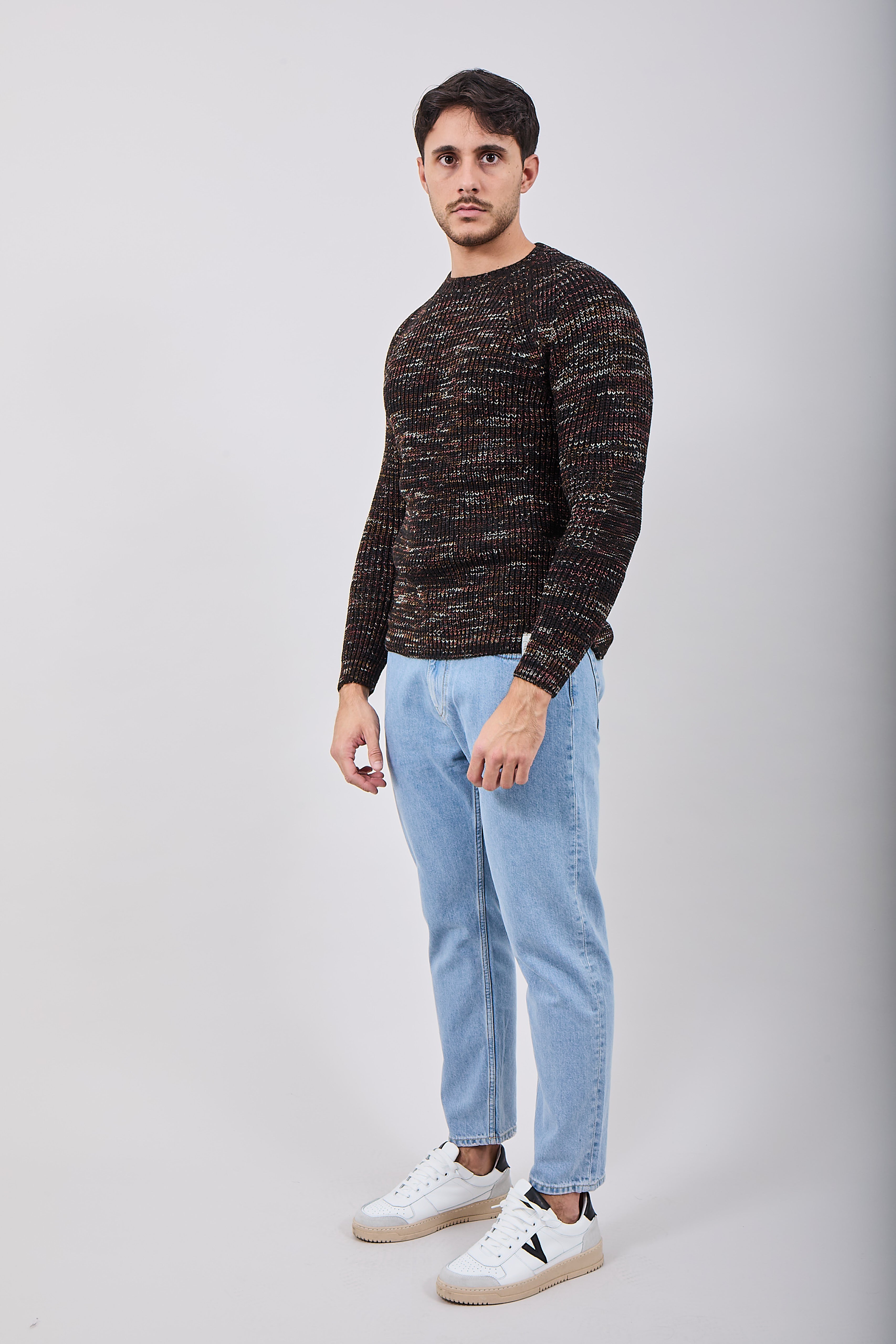 Maglione Block Eleven Malè Nero