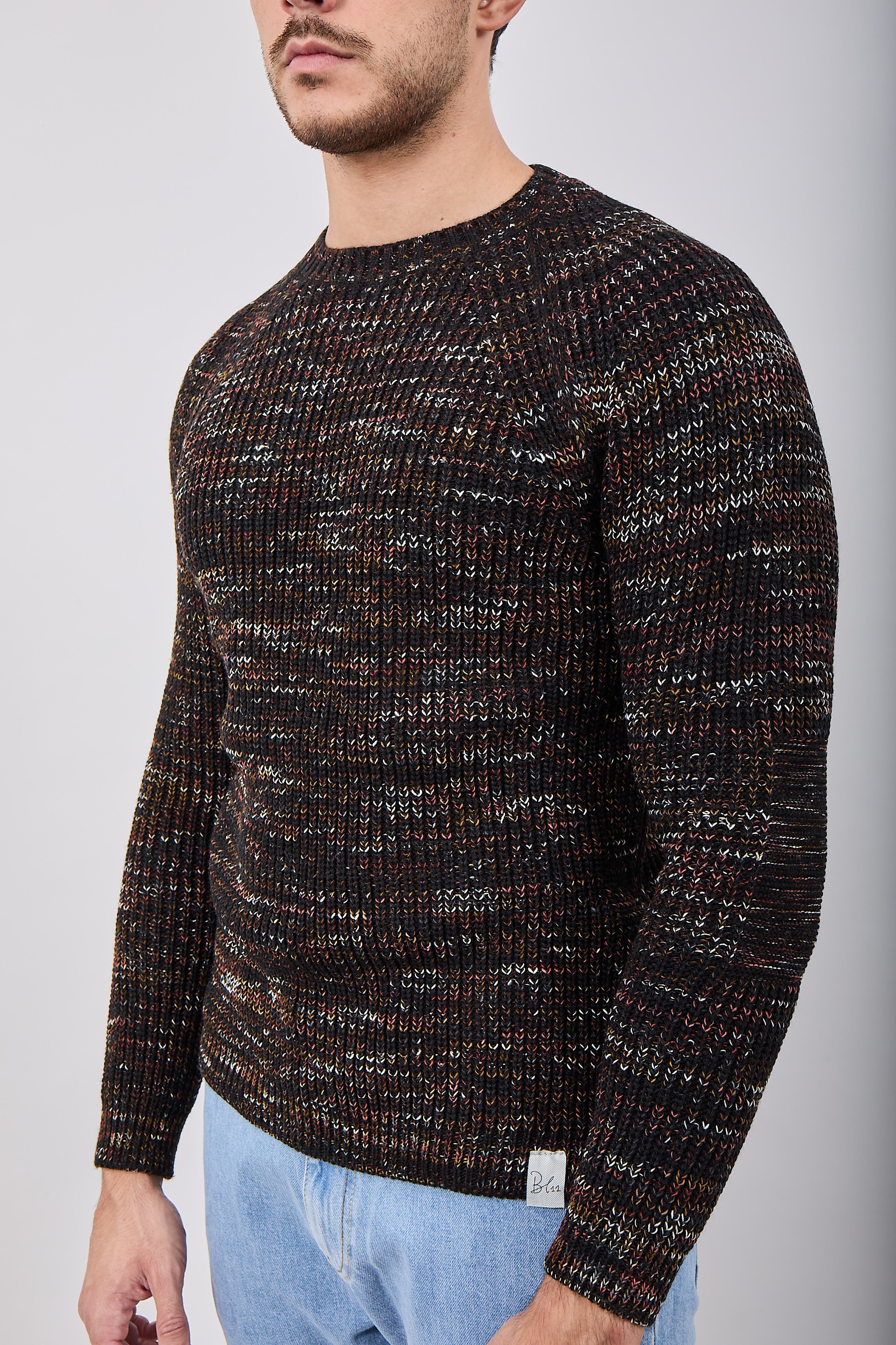 Maglione Block Eleven Malè Nero