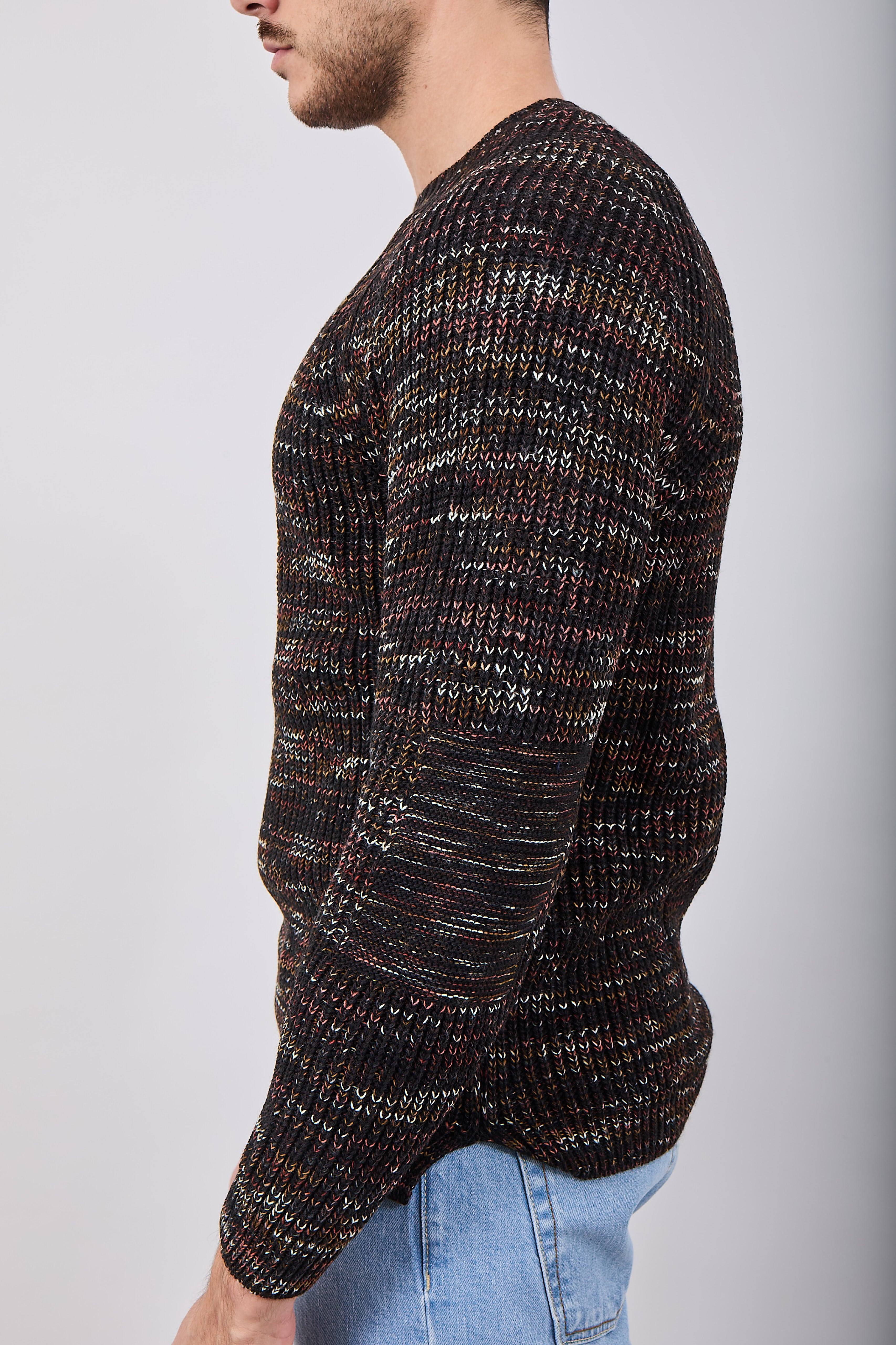 Maglione Block Eleven Malè Nero