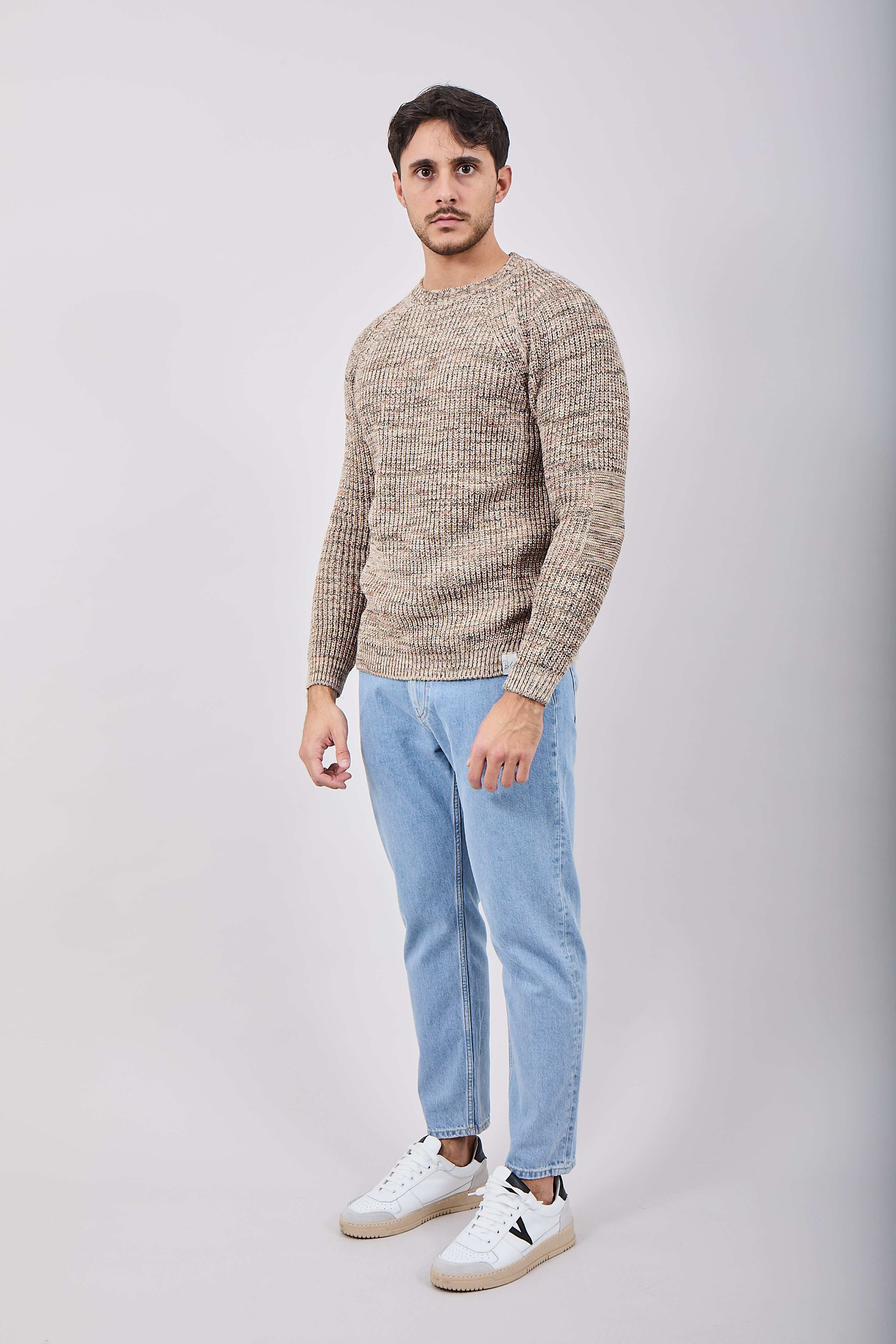 Maglione Block Eleven Malè Fango