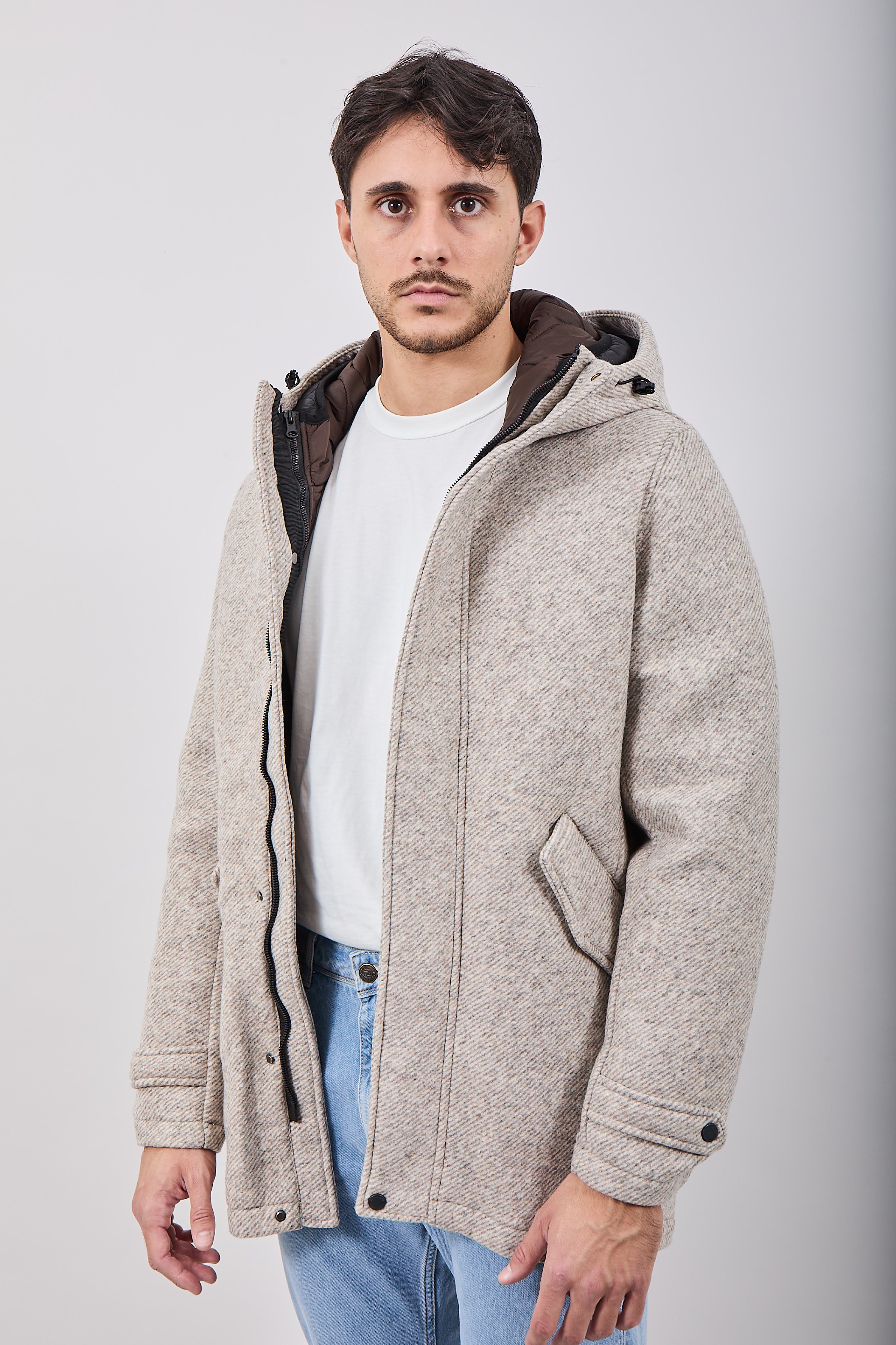 Giubbotto Gianni Lupo Beige 362