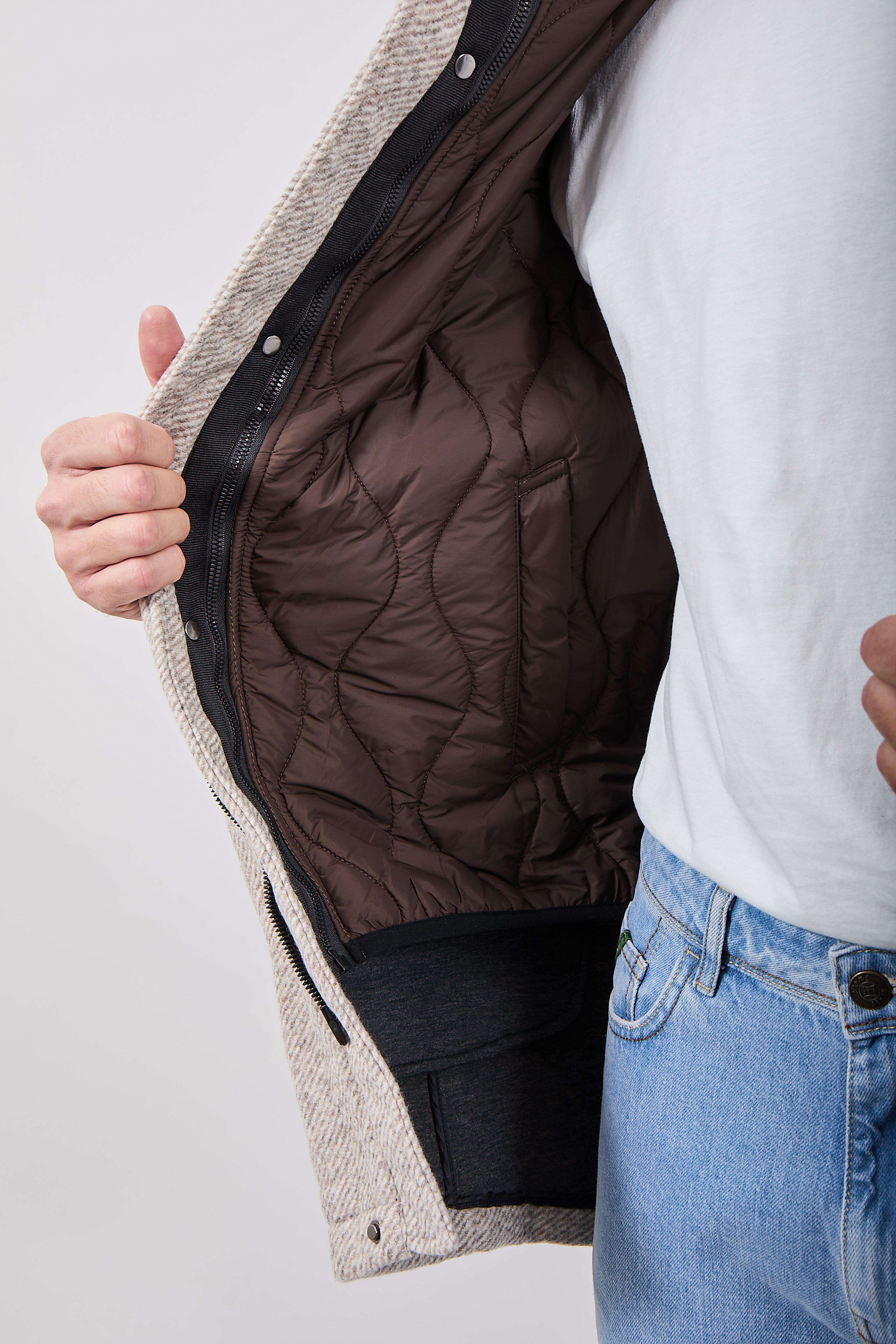 Giubbotto Gianni Lupo Beige 362