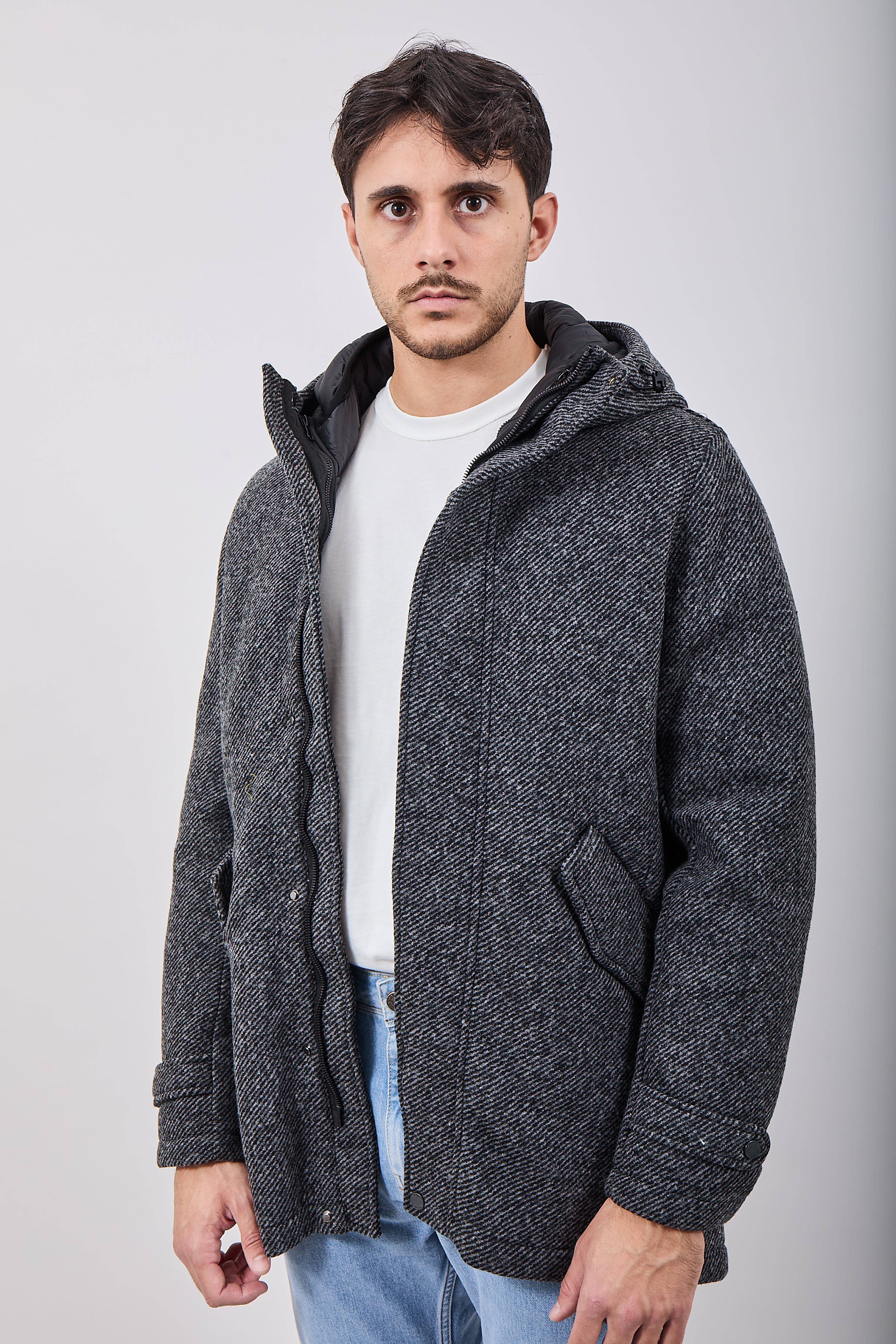 Giubbotto Gianni Lupo Nero 362