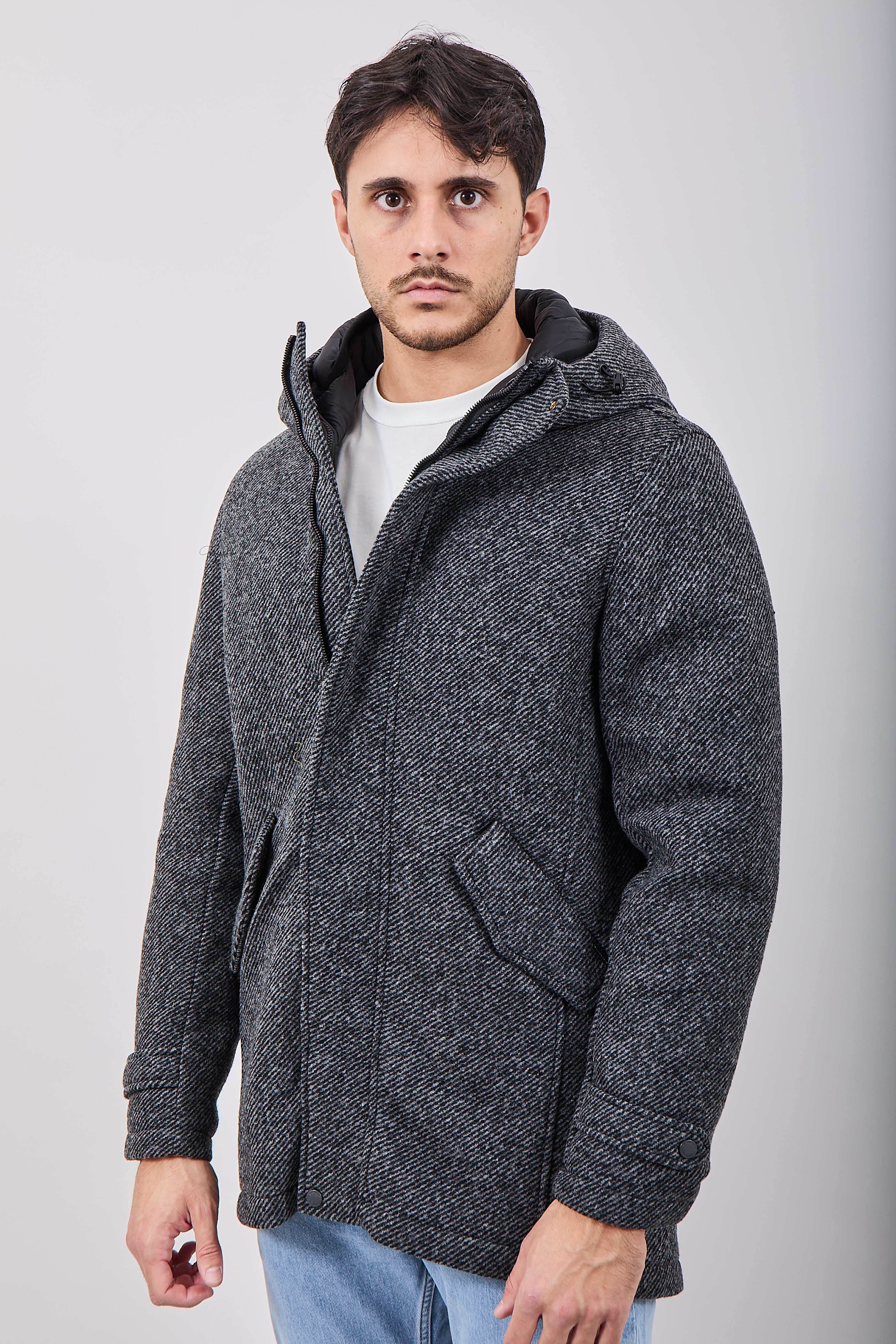 Giubbotto Gianni Lupo Nero 362