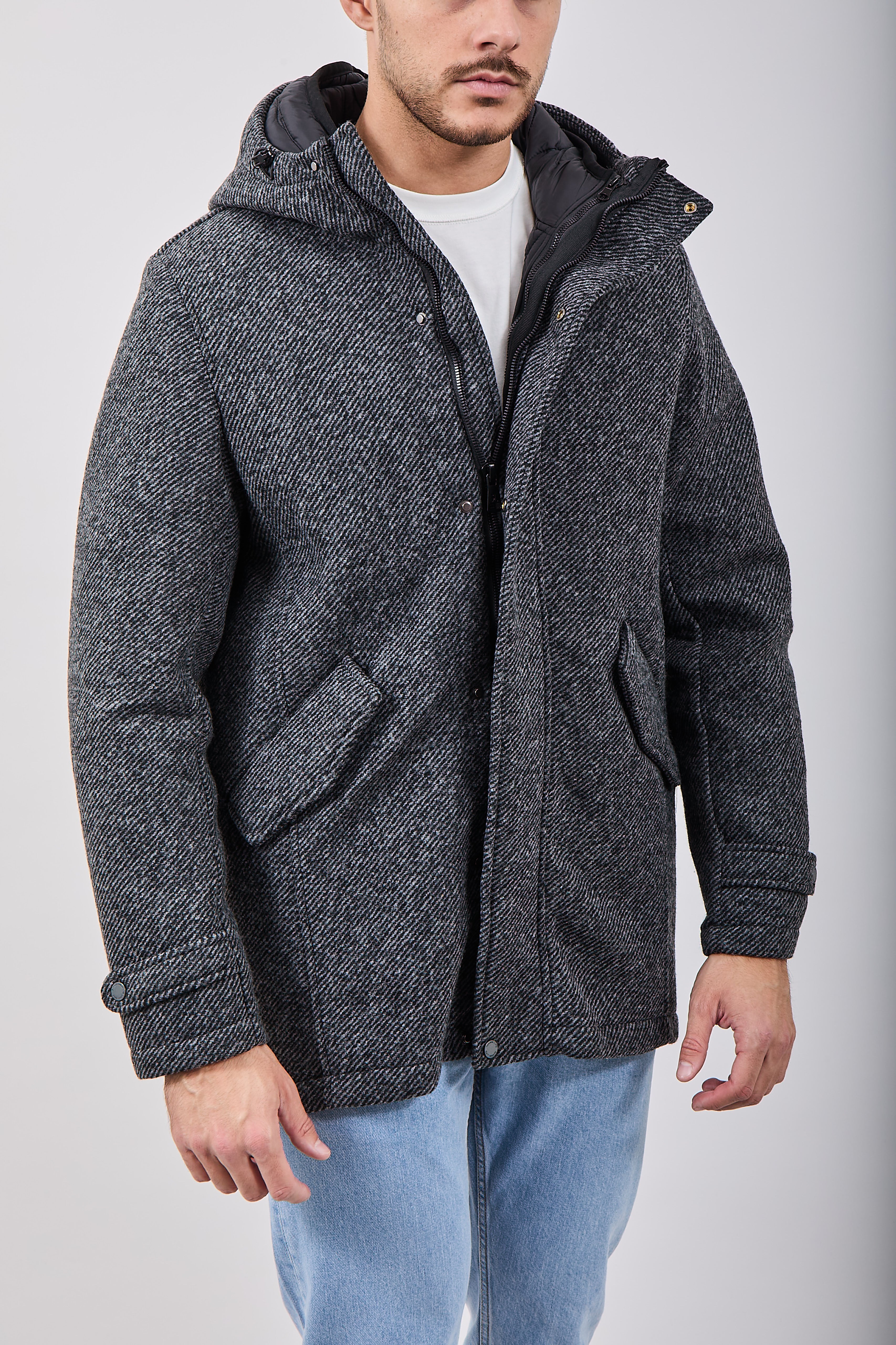 Giubbotto Gianni Lupo Nero 362