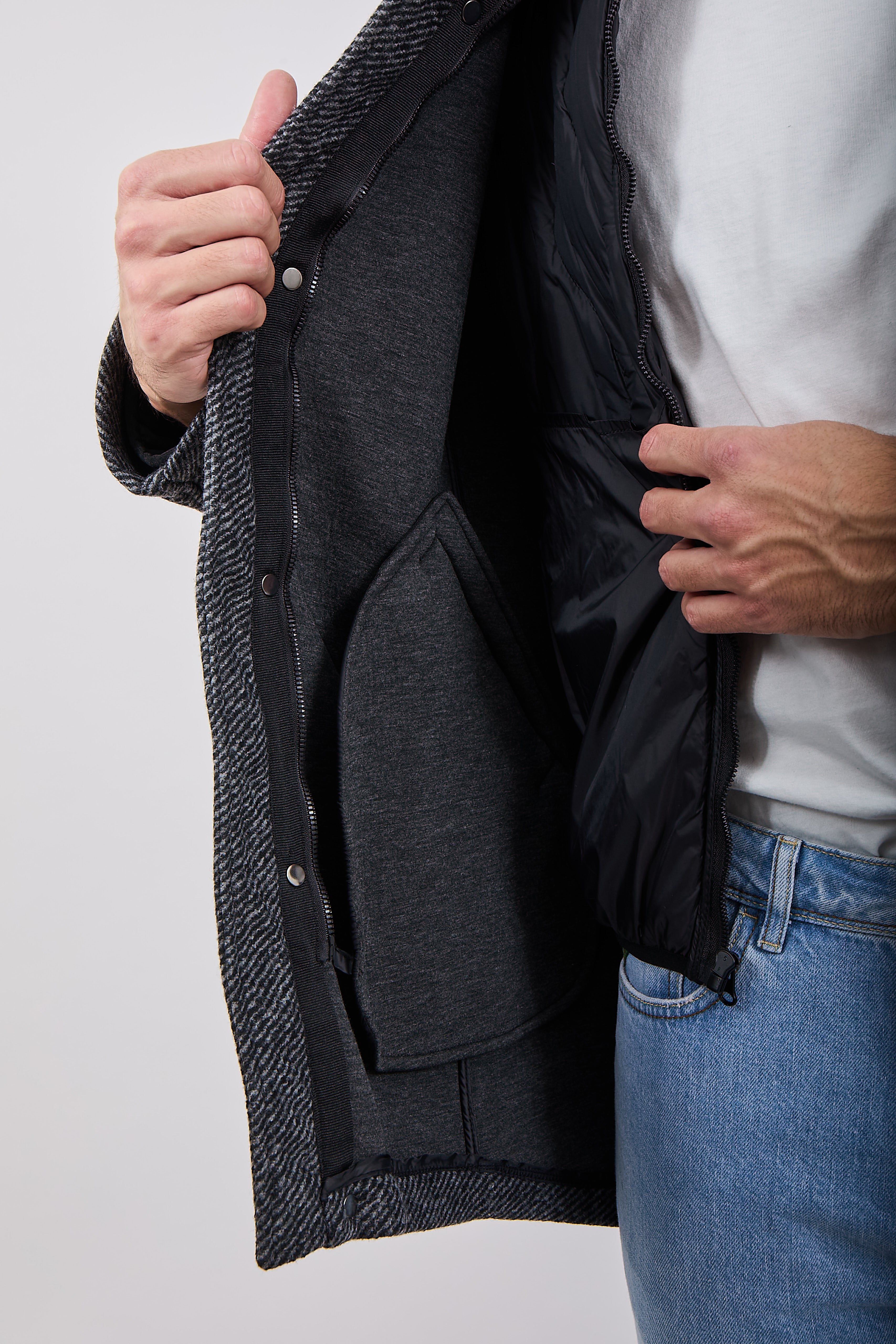 Giubbotto Gianni Lupo Nero 362