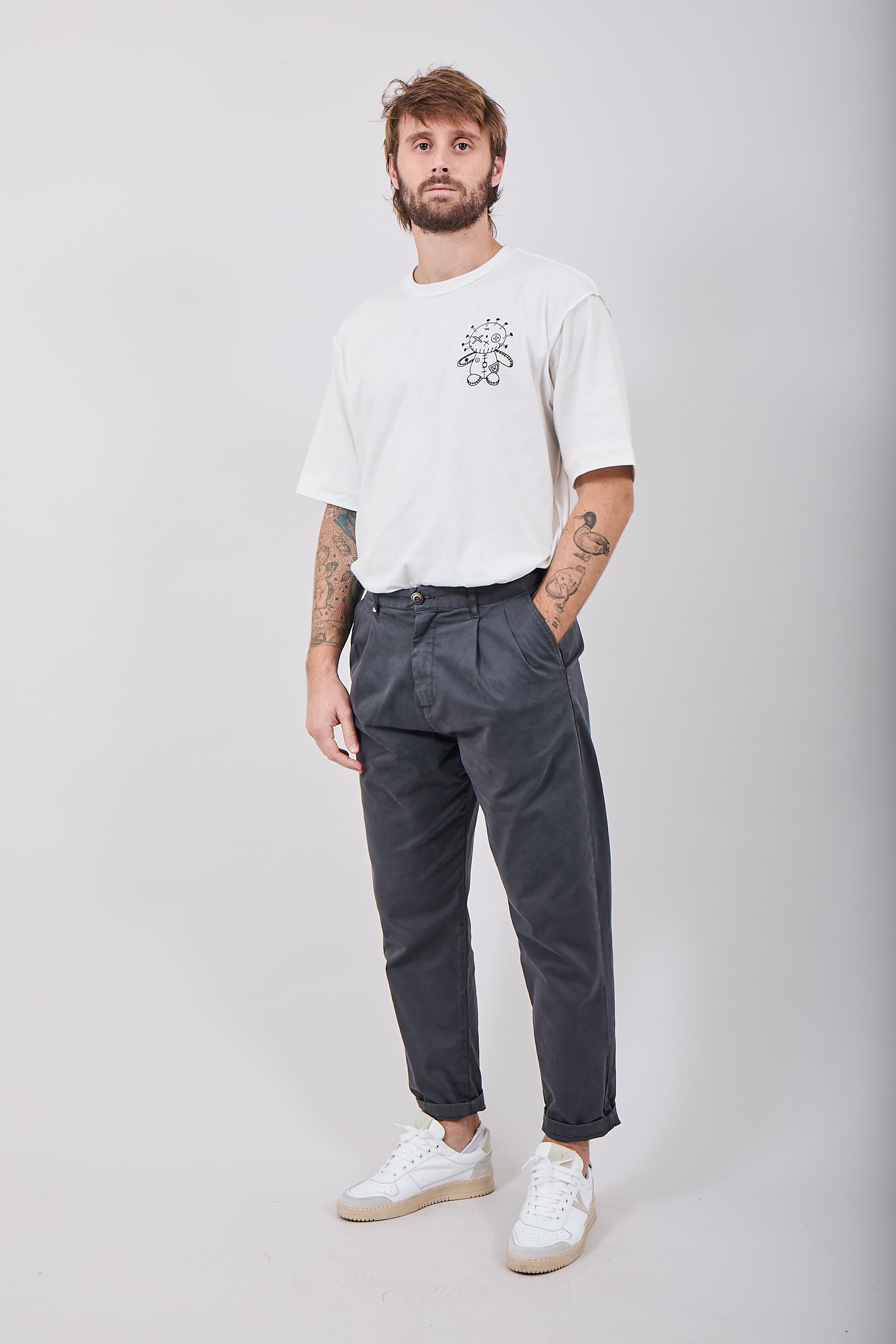 Pantalone Berna Japan Asfalto 88