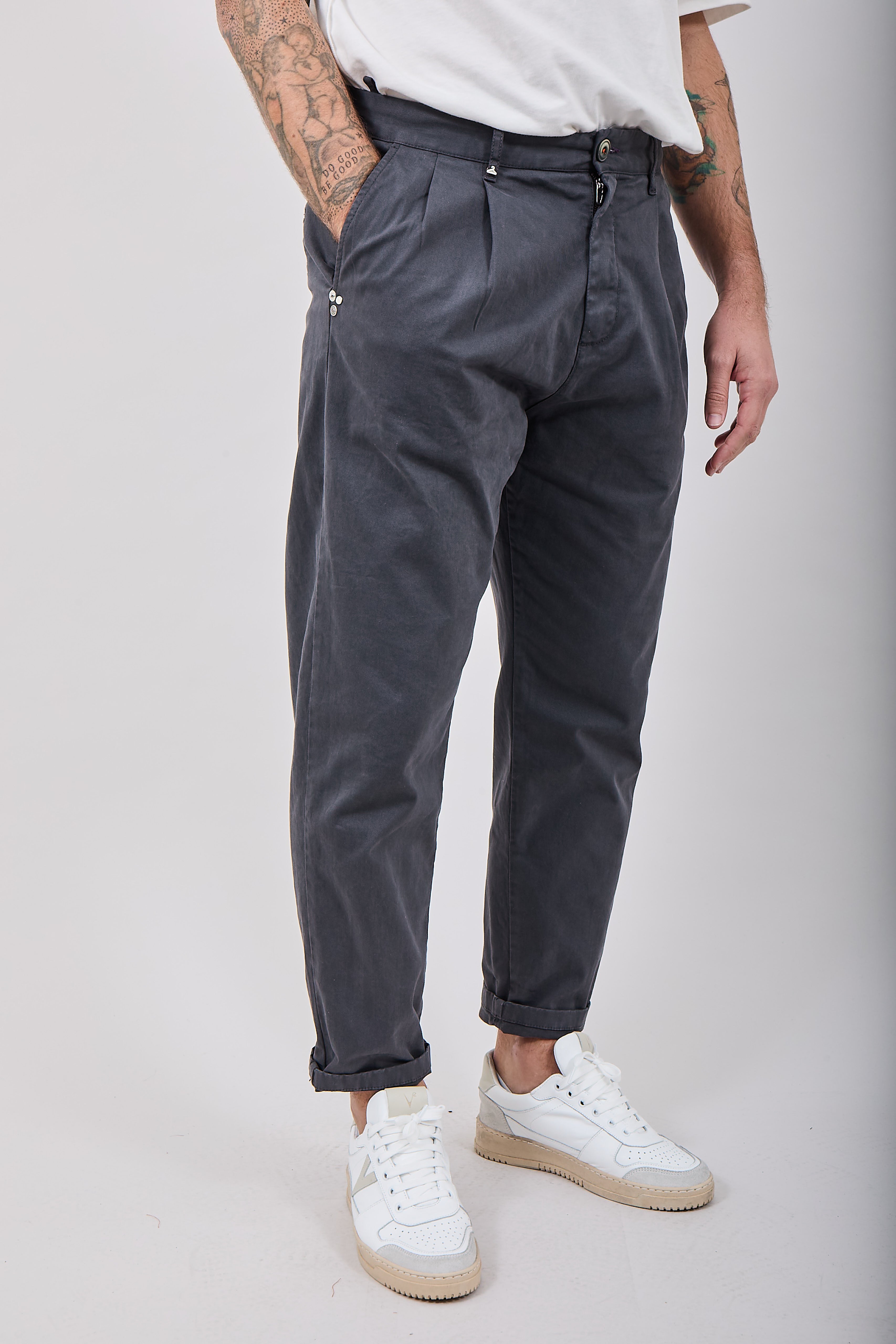 Pantalone Berna Japan Asfalto 88