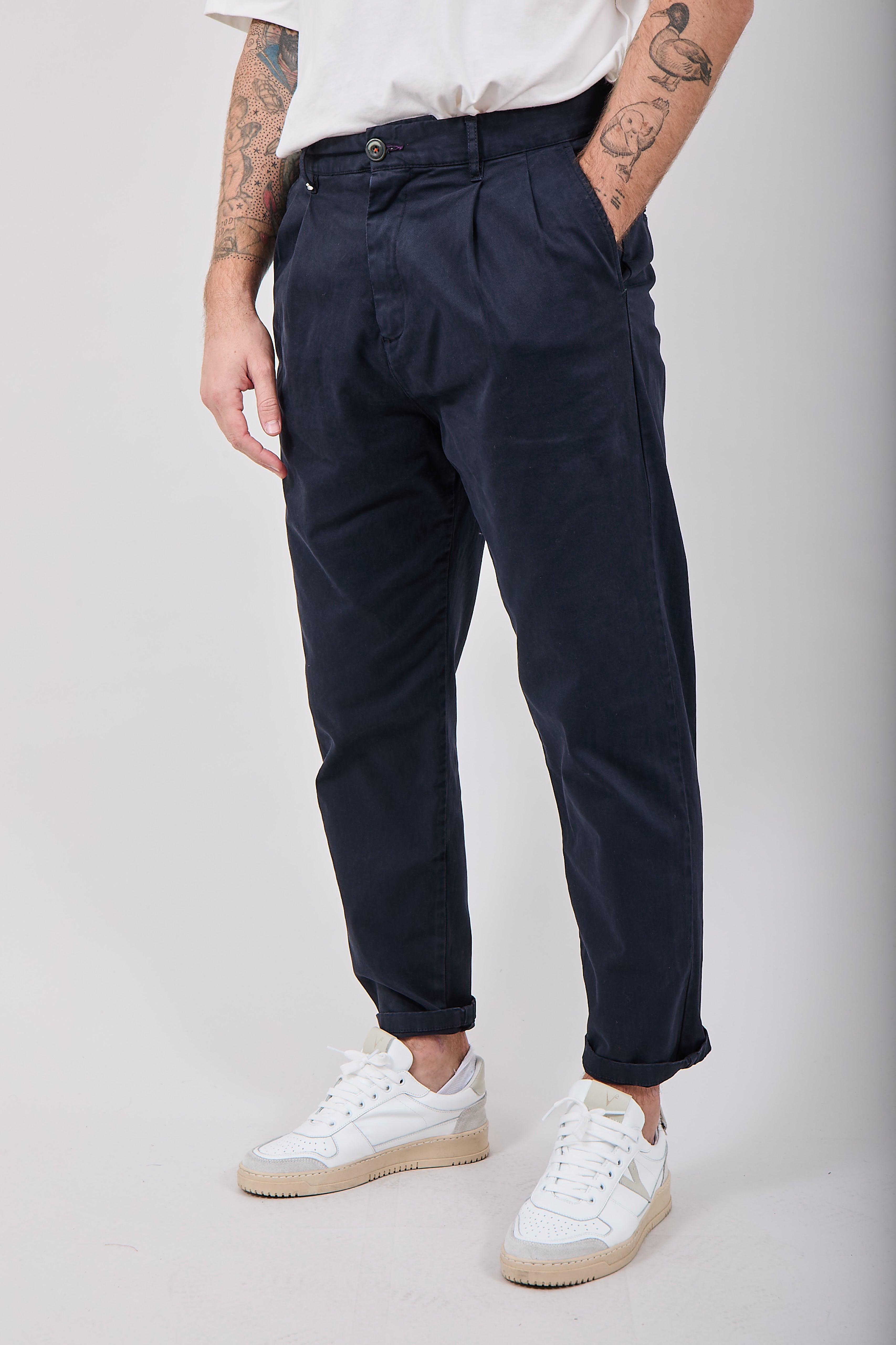 Pantalone Berna Japan Blu 88