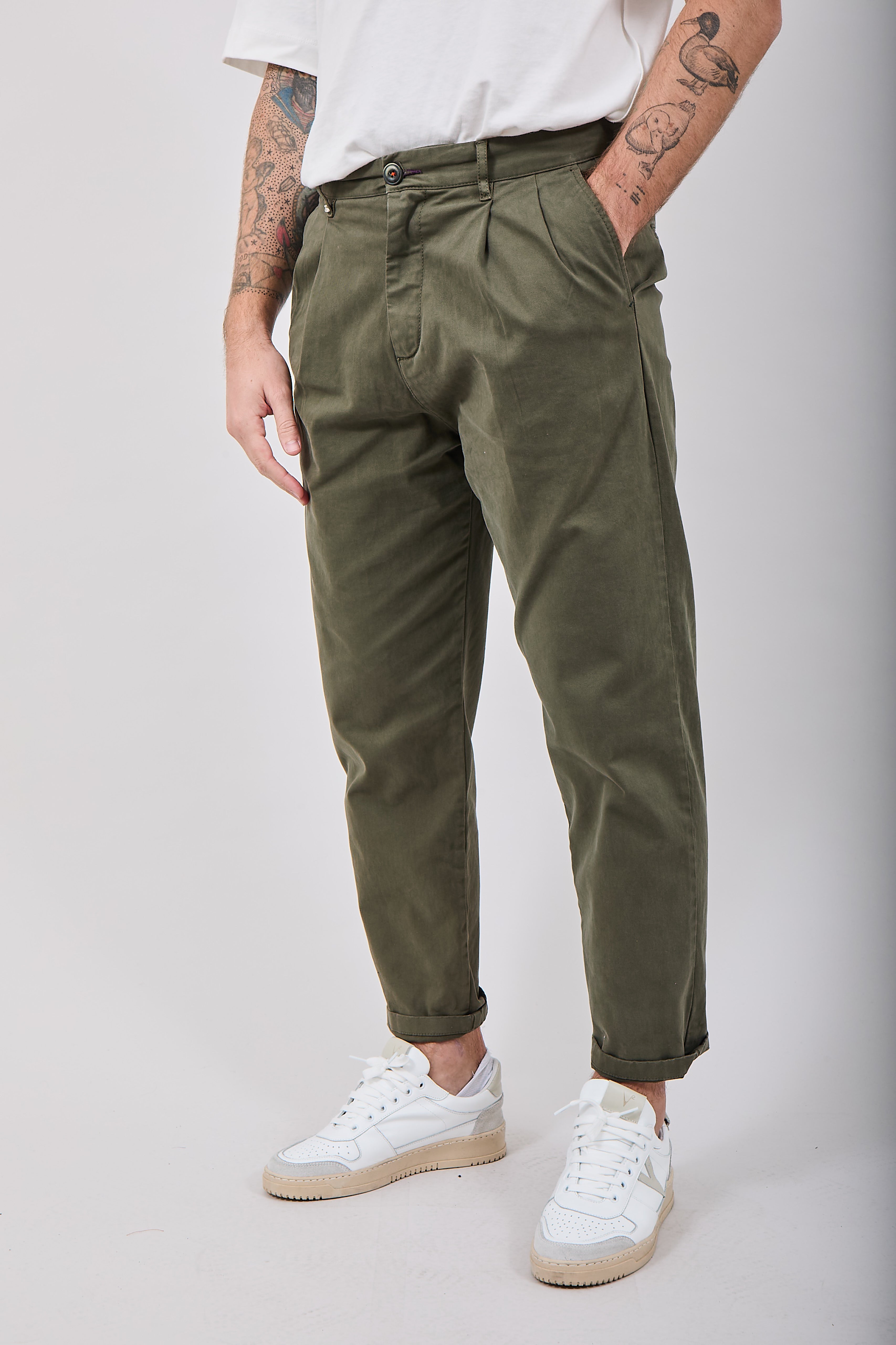 Pantalone Berna Japan Avocado 88