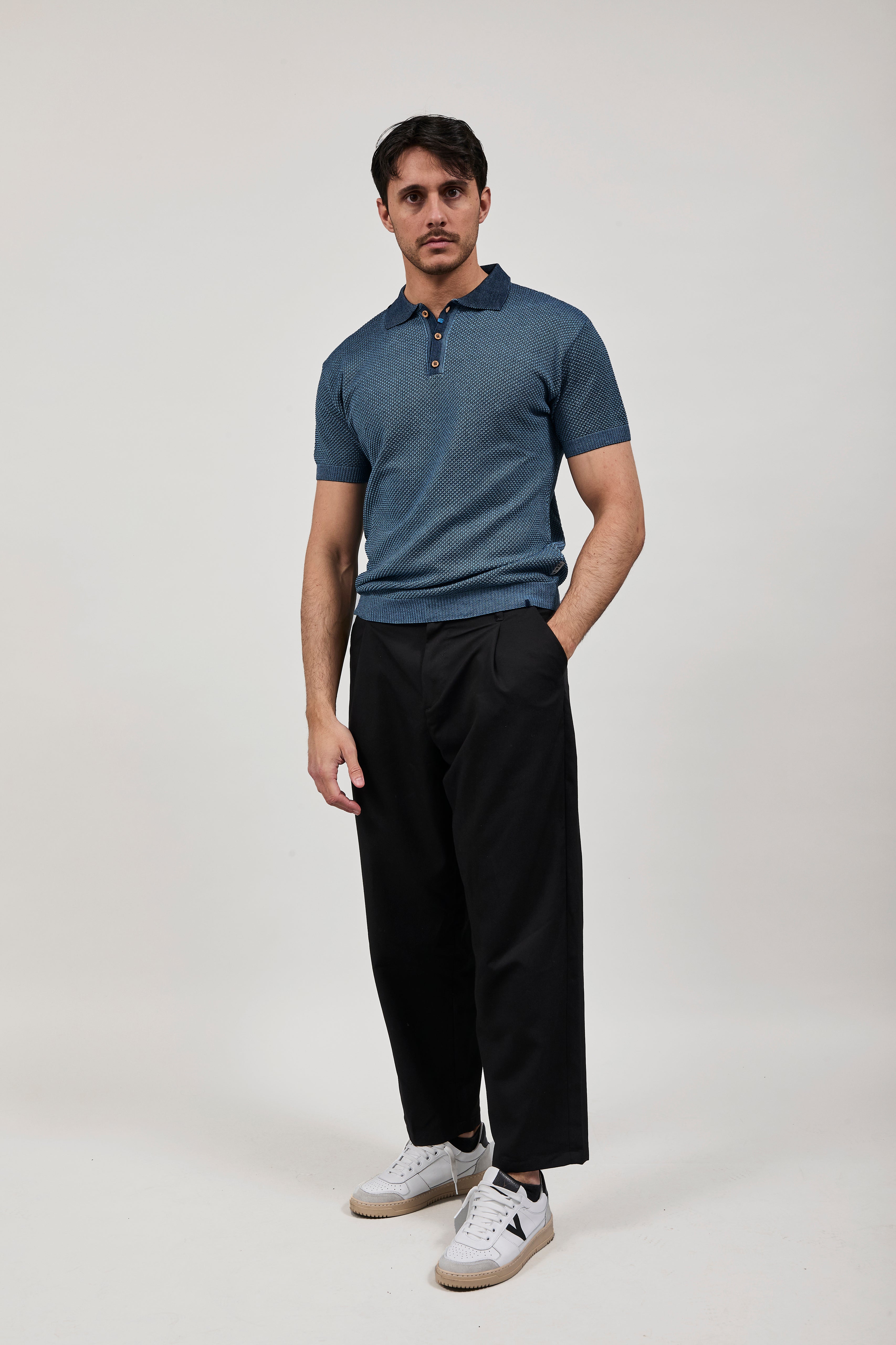 Polo Berna Vanisè Blu