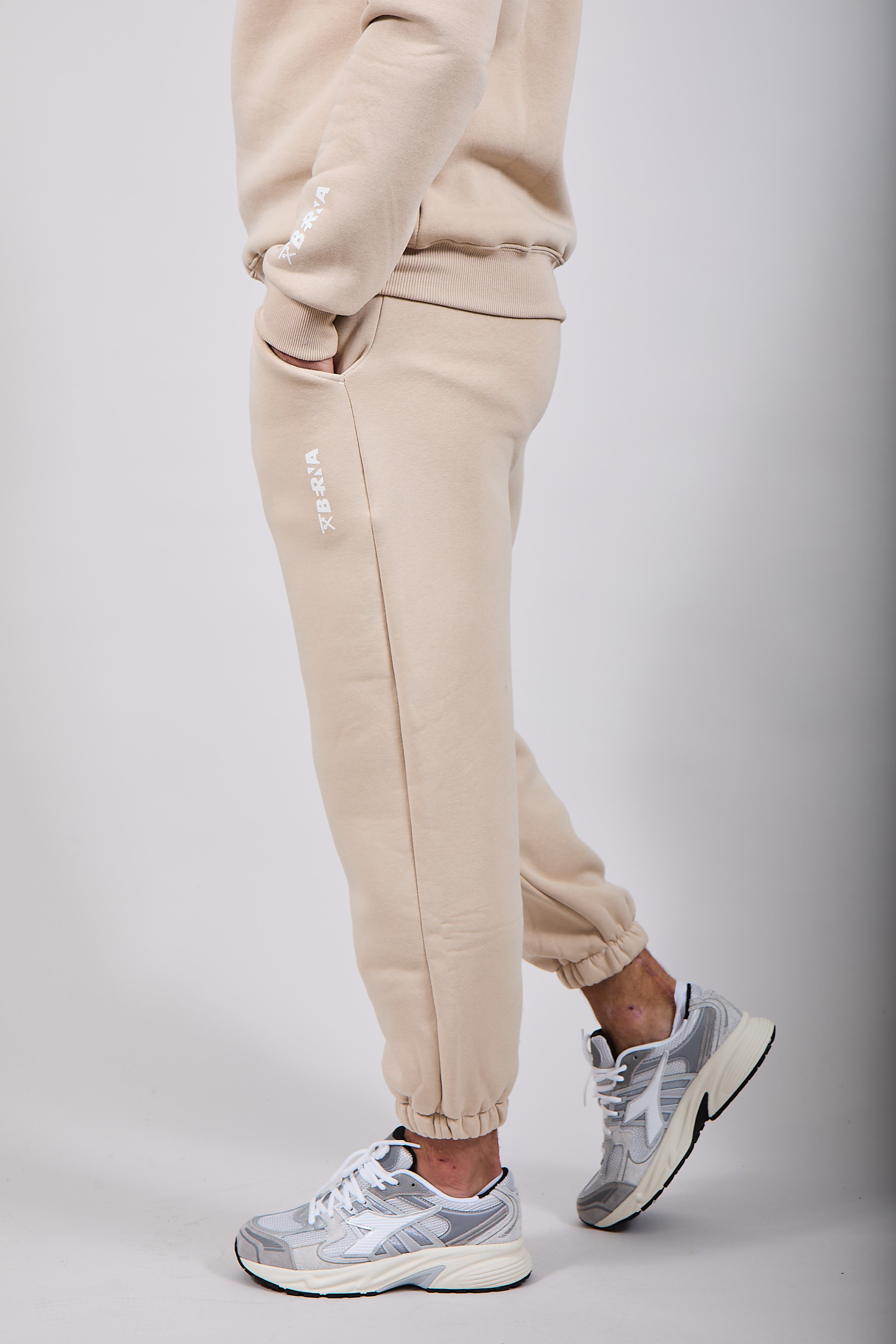 Pantalone Berna Felpa Avorio 221 (12236068290900)