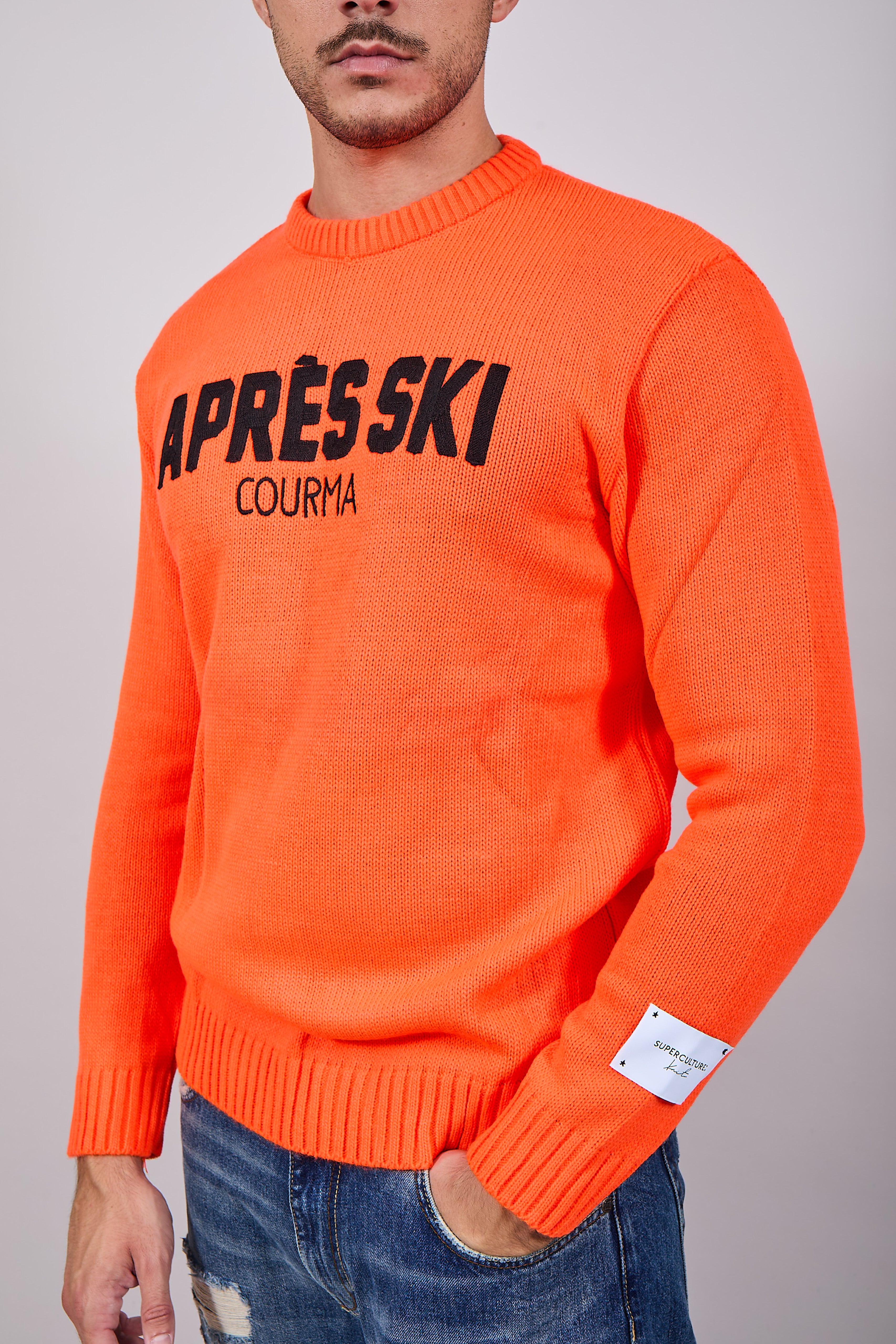 Maglioncino Superculture Arancio AK5017 (12214731637076)