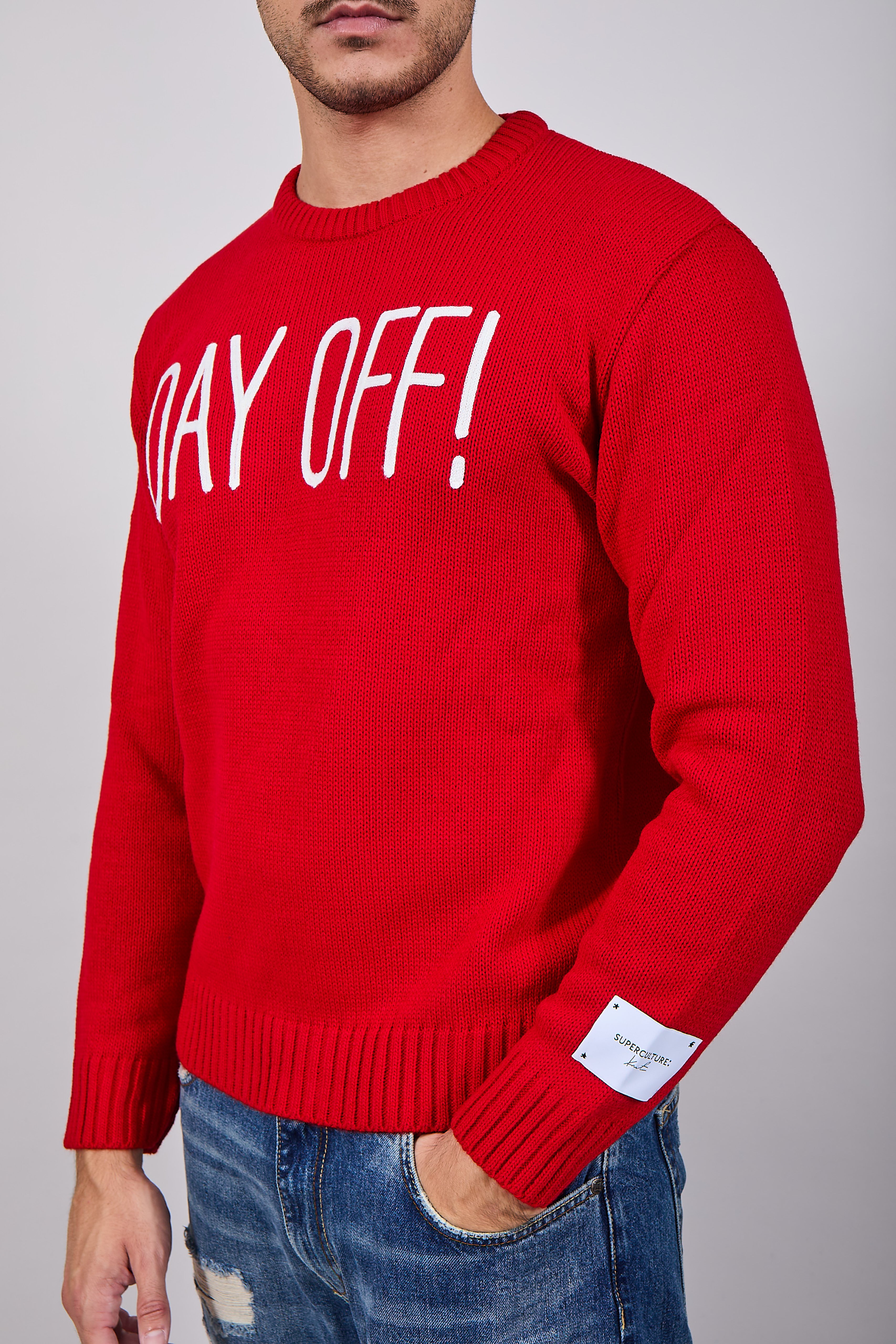 Maglioncino Superculture Rosso AK5001 (12214767092052)