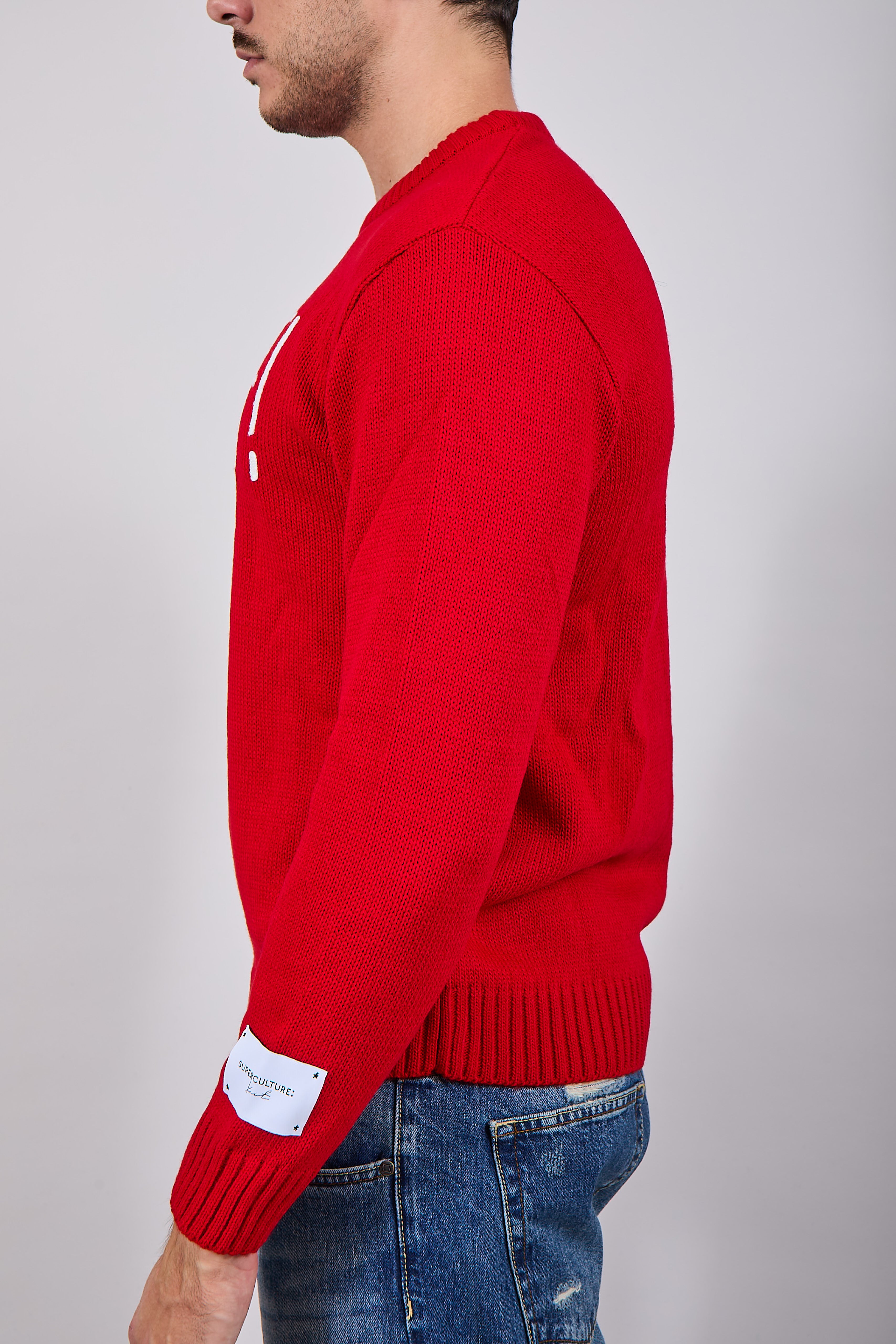 Maglioncino Superculture Rosso AK5001 (12214767092052)