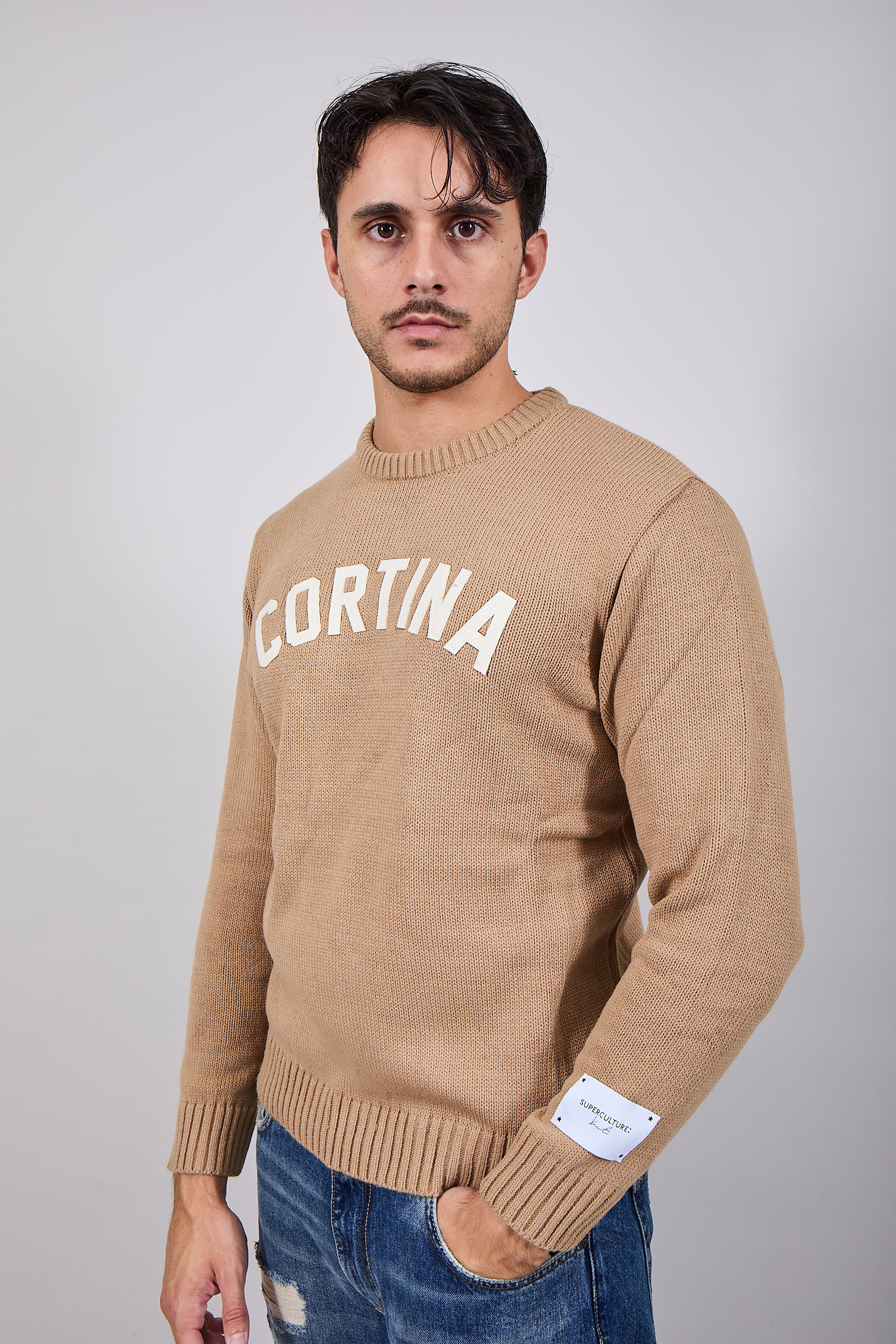Maglioncino Superculture Cammello AK5009 (12214666985812)