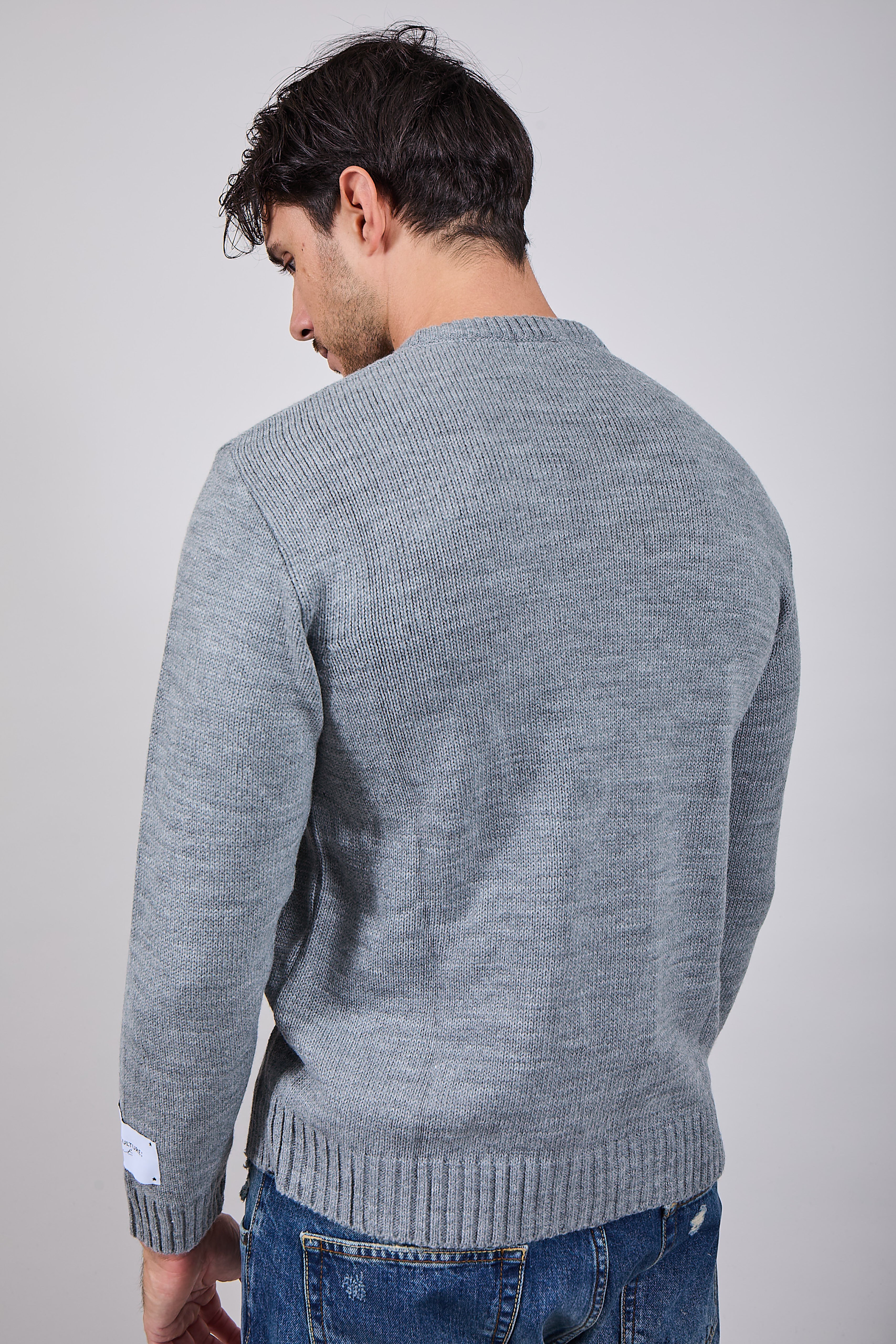 Maglioncino Superculture Grigio AK5029 (12214736126292)