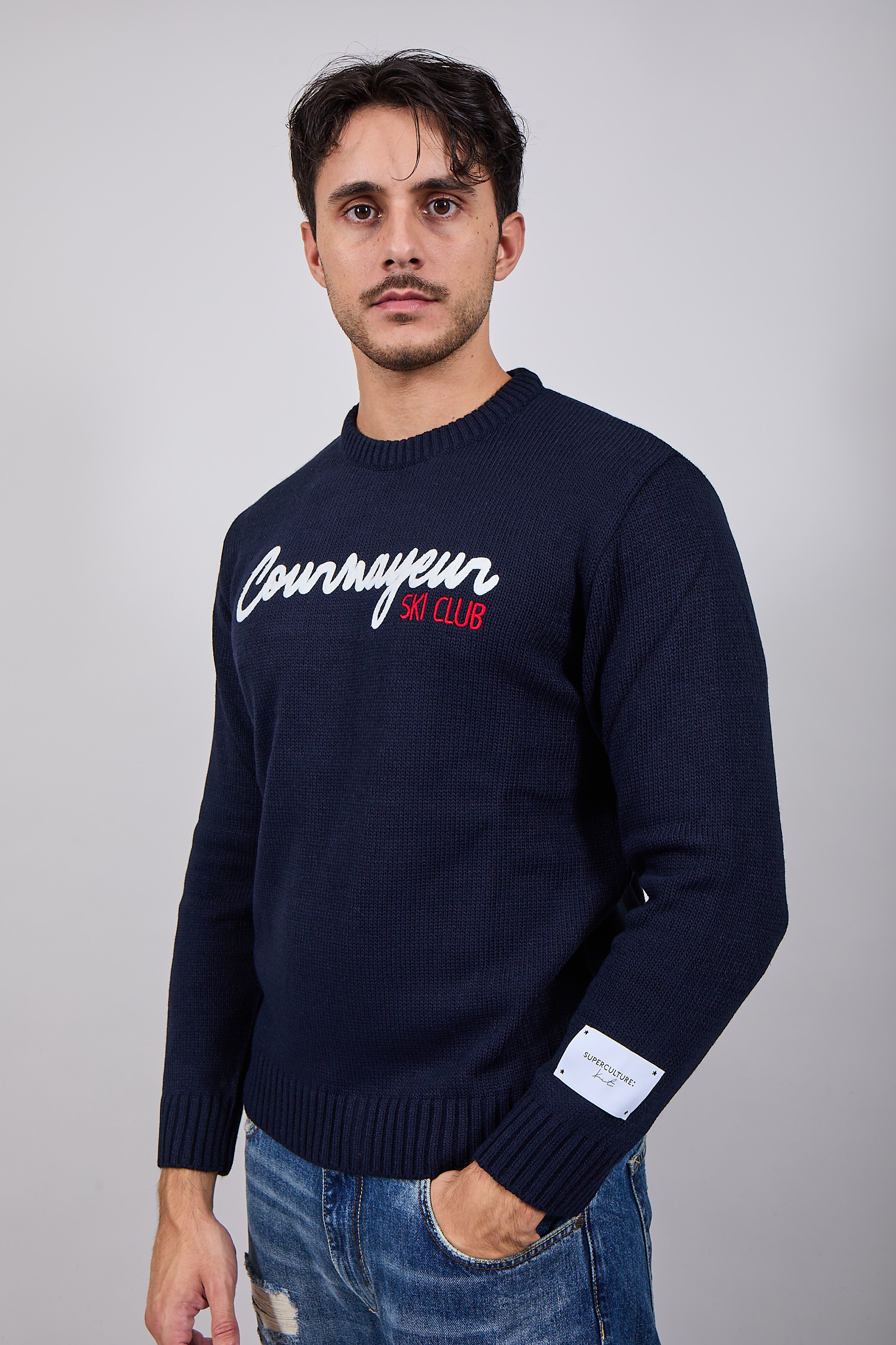 Maglioncino Superculture Blu AK5029 (12214736912724)