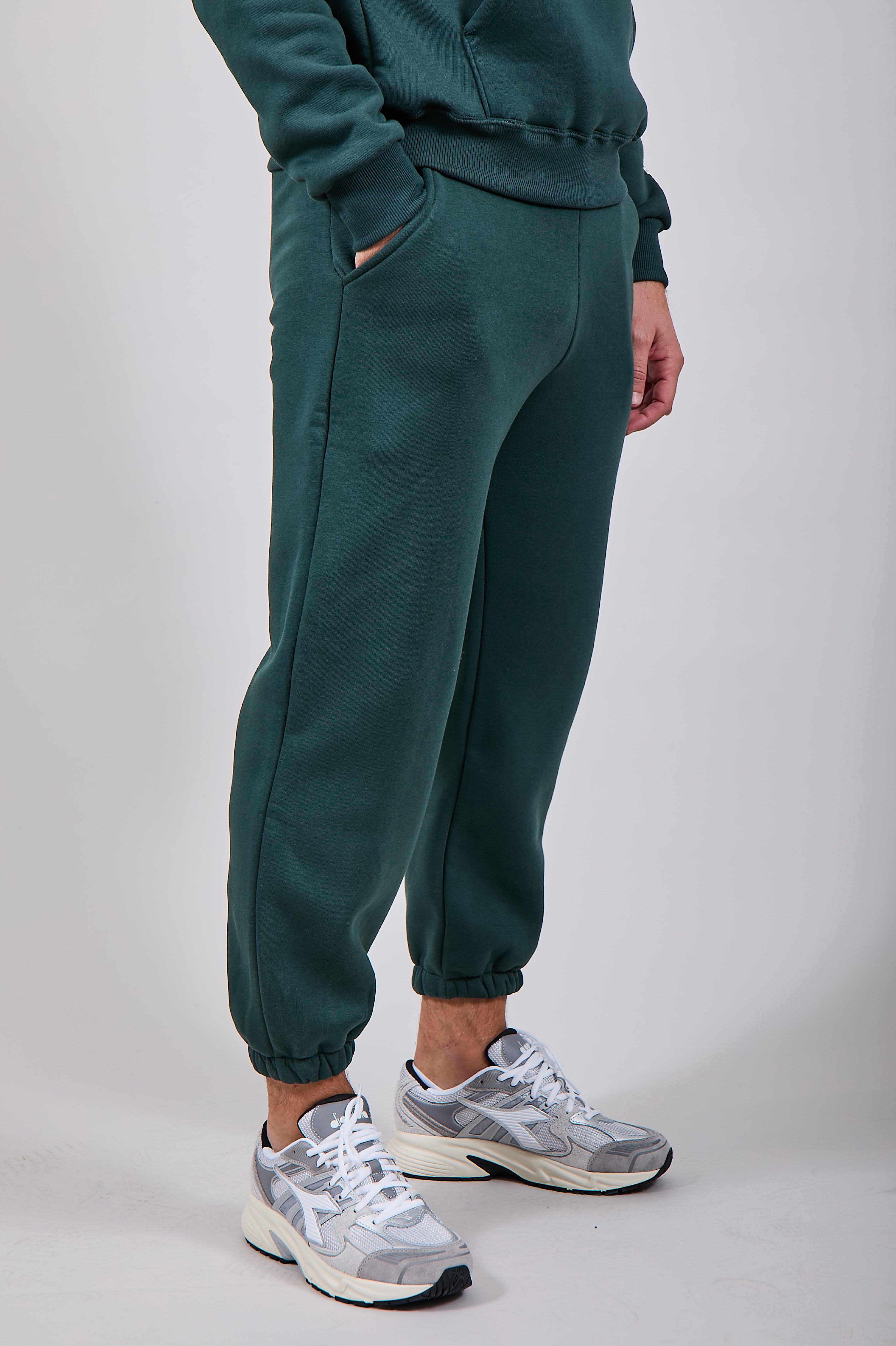 Pantalone Berna Felpa Verde Bosco 221 (12236068127060)