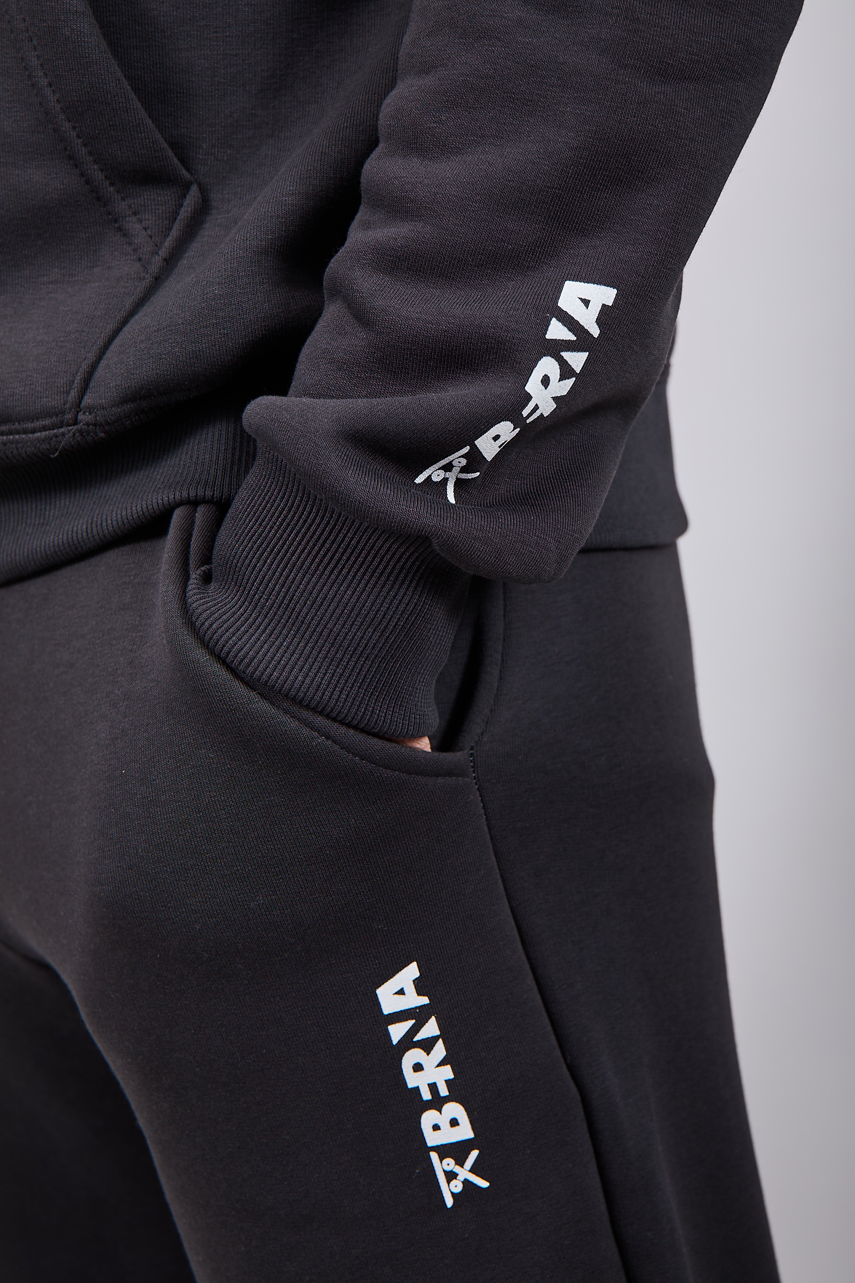 Pantalone Berna  Felpa Piombo 221 (12236067766612) (12235732189524)