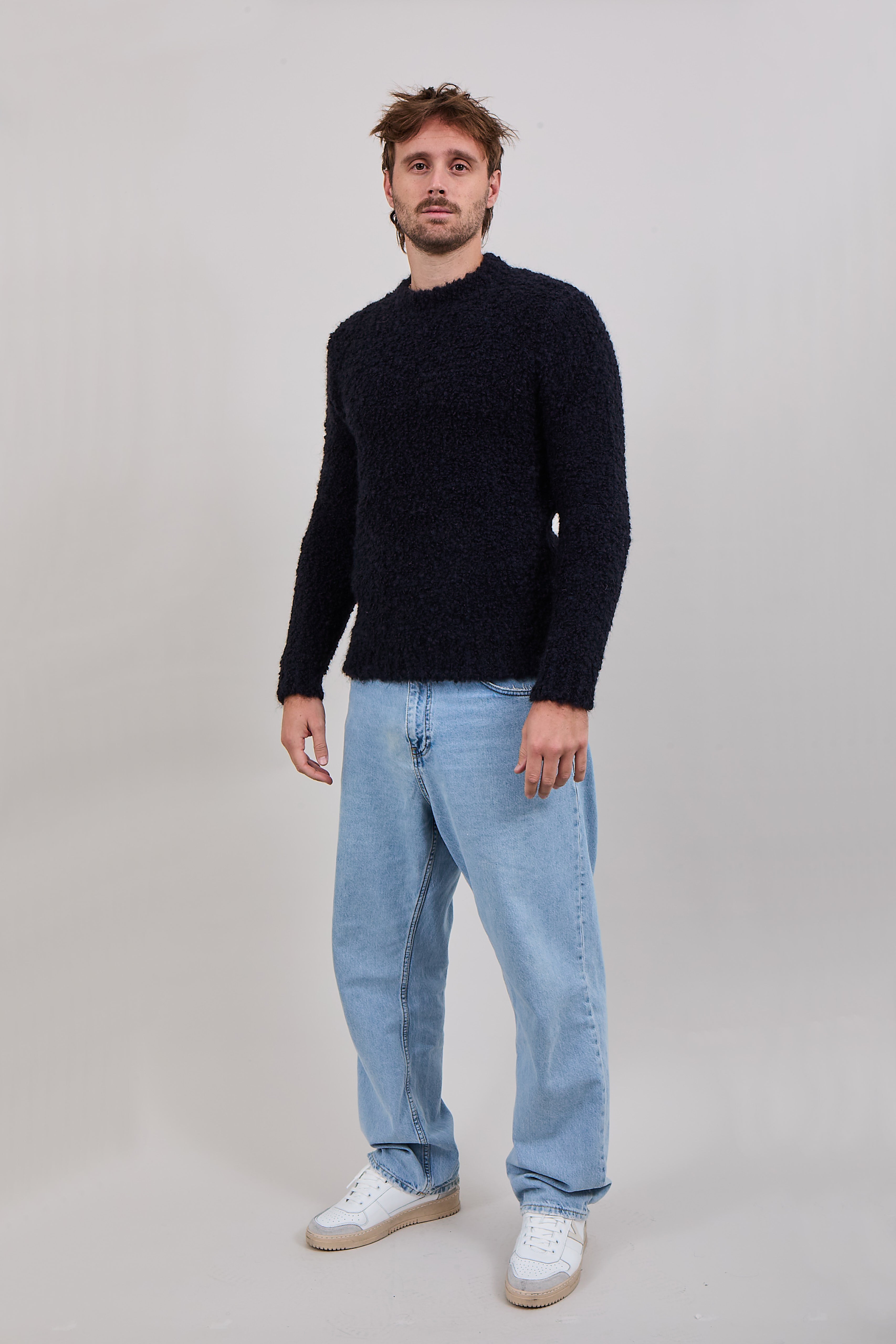 Girocollo Berna Bouclé Blu 035 (12233733734740)