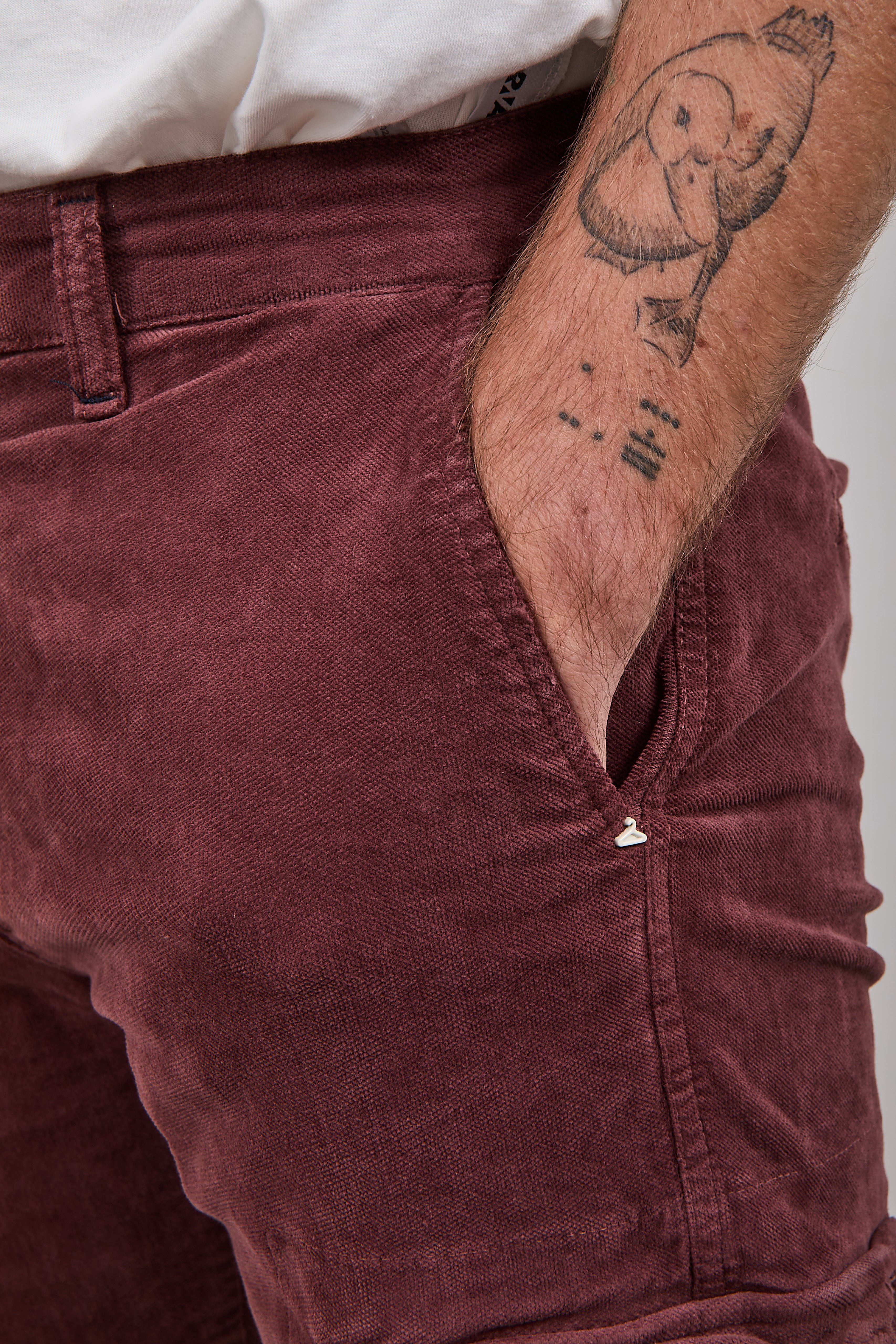 Pantalone Berna Velluto Cargo Caffe 003 (12300263227732)