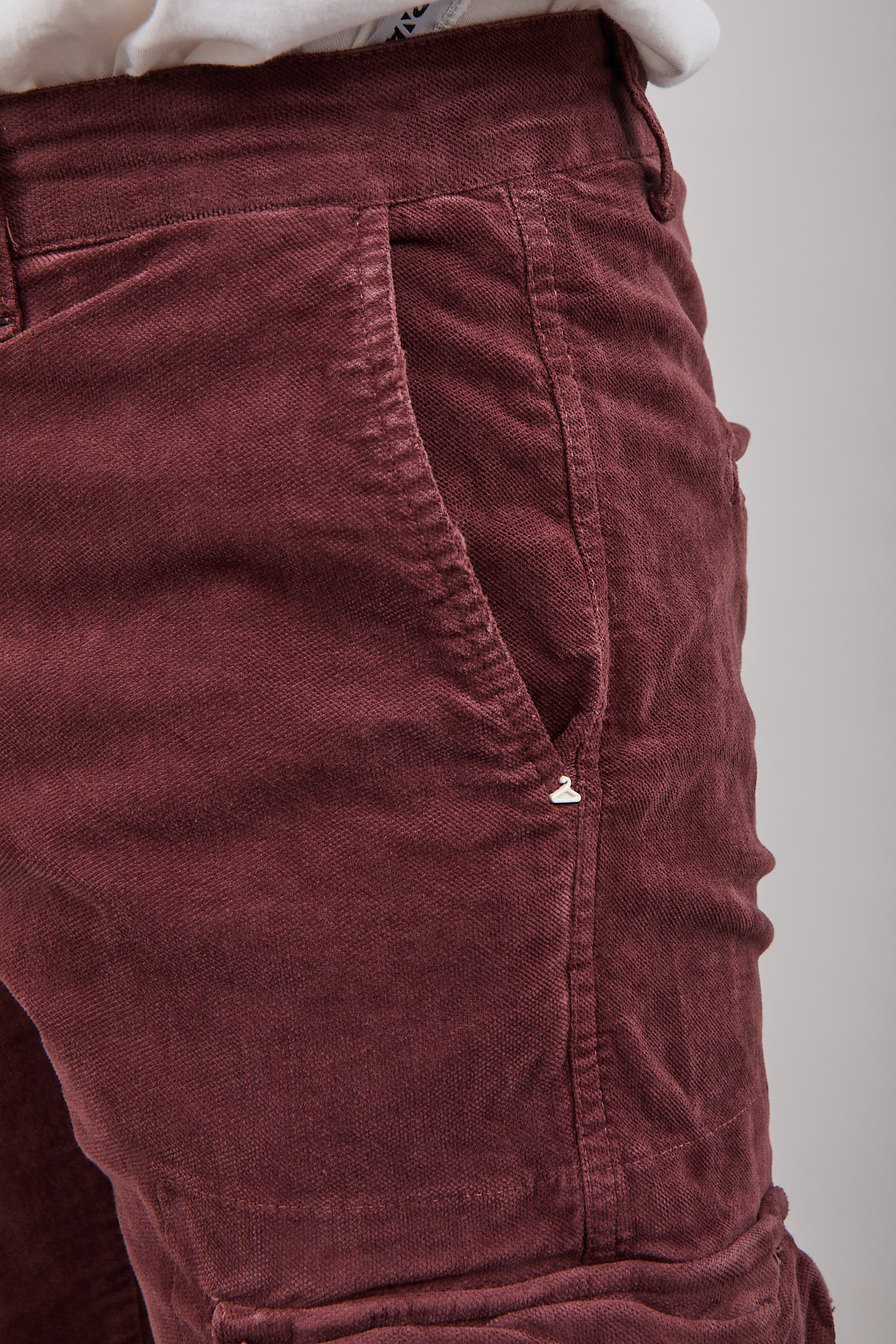 Pantalone Berna Velluto Cargo Caffe 003 (12300263227732)