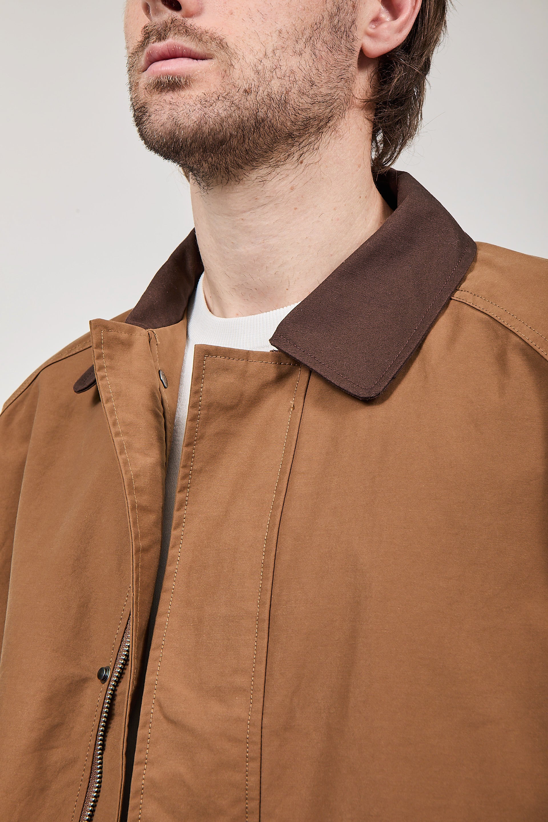 Giacchetto Gianni Lupo Double Label Cammello 093