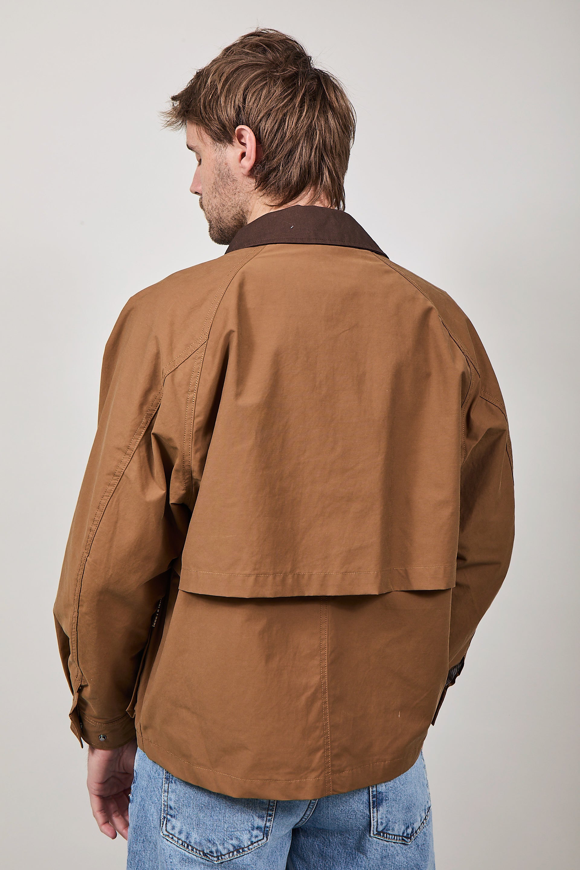 Giacchetto Gianni Lupo Double Label Cammello 093