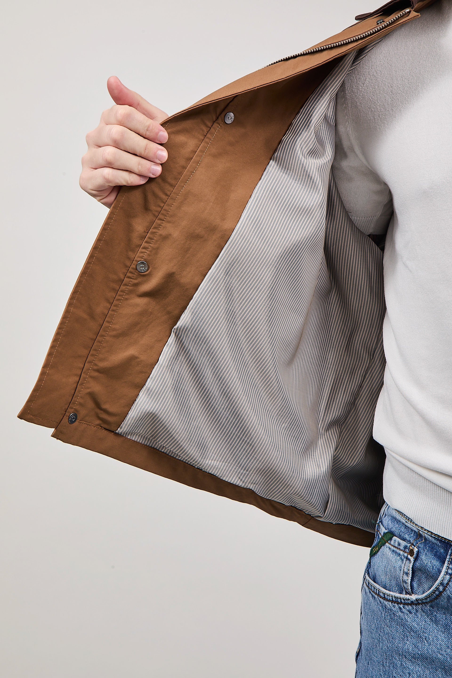 Giacchetto Gianni Lupo Double Label Cammello 093