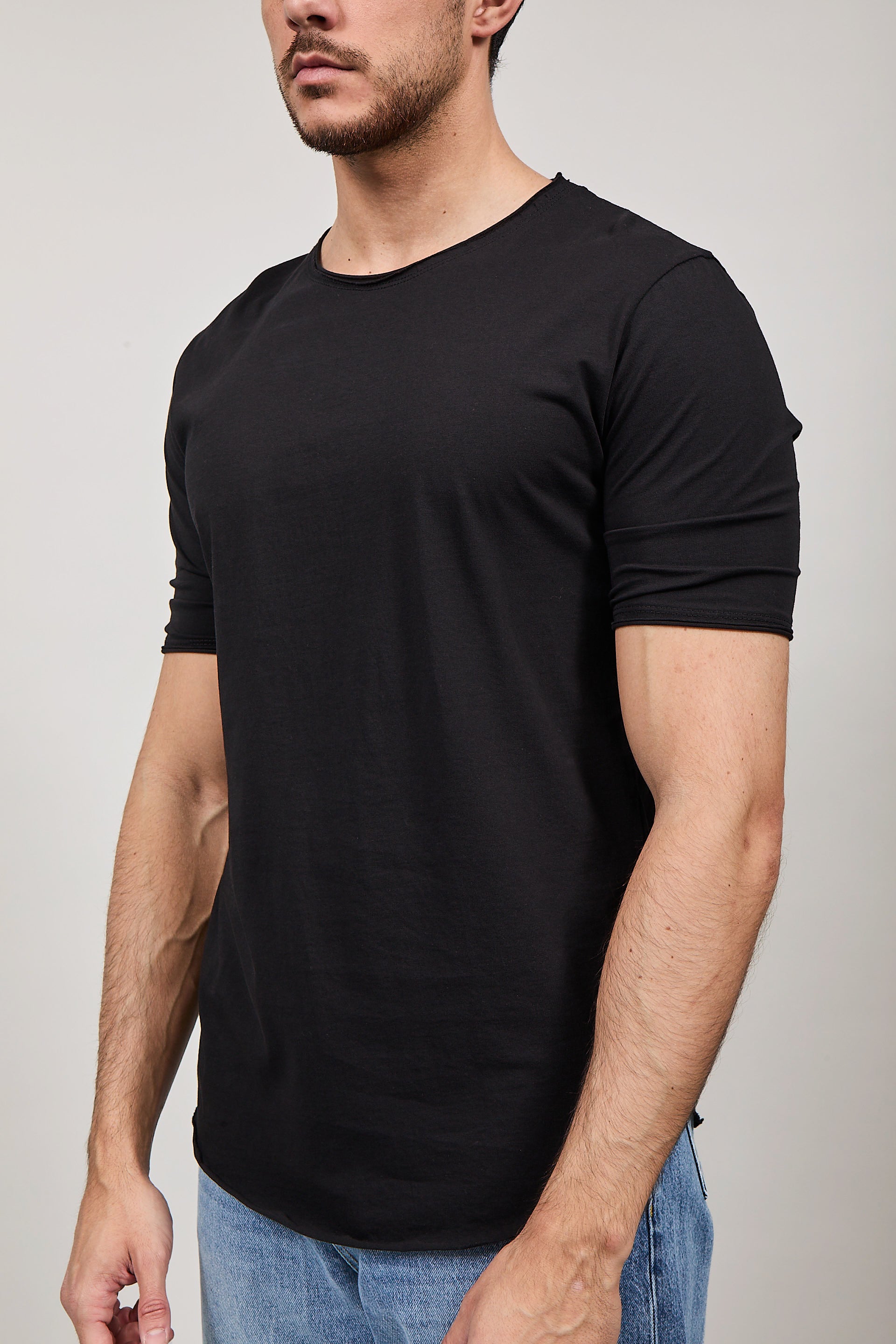 T-shirt Imperial Taglio vivo Nera