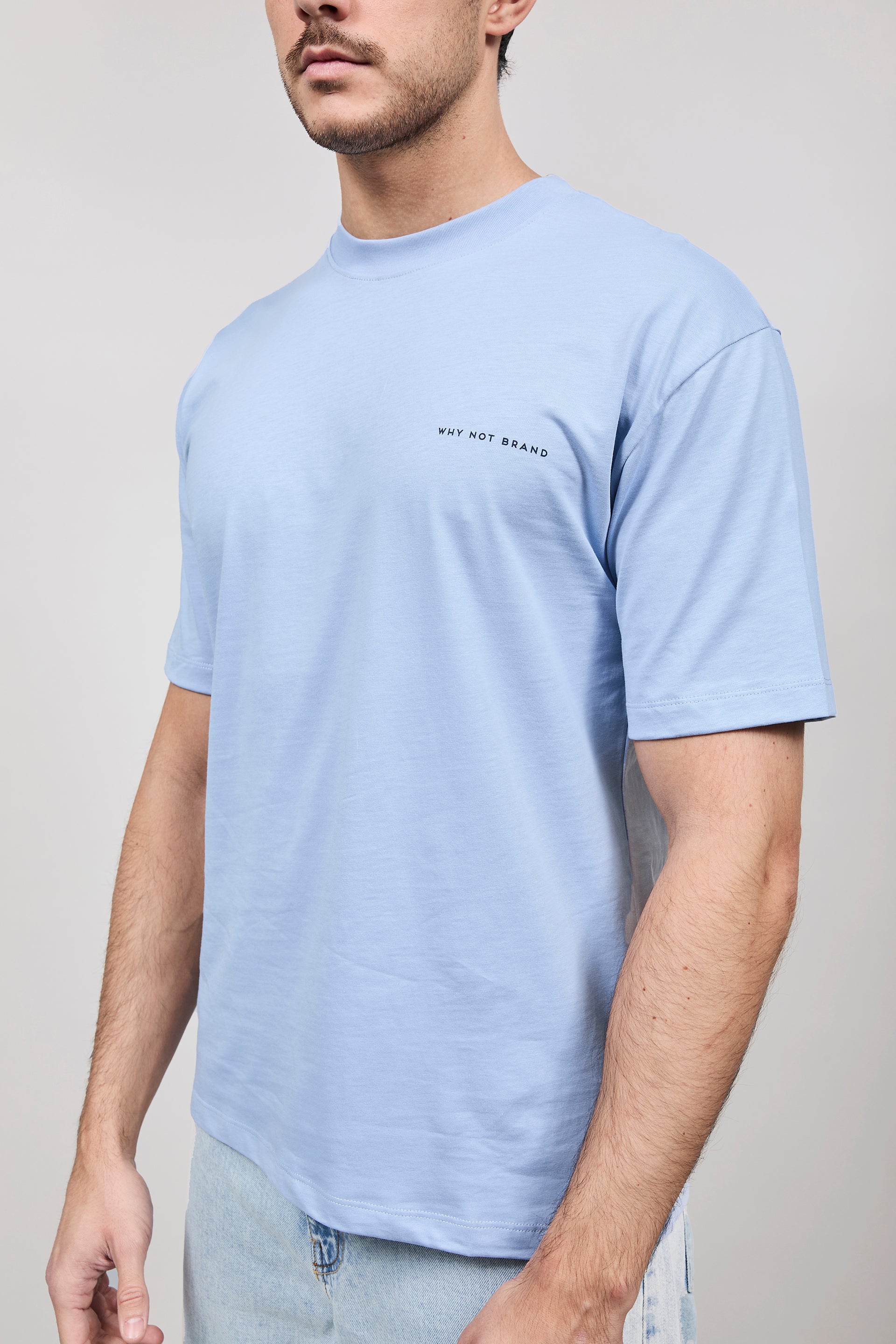 T-shirt Why Not Brand MS74 Celeste