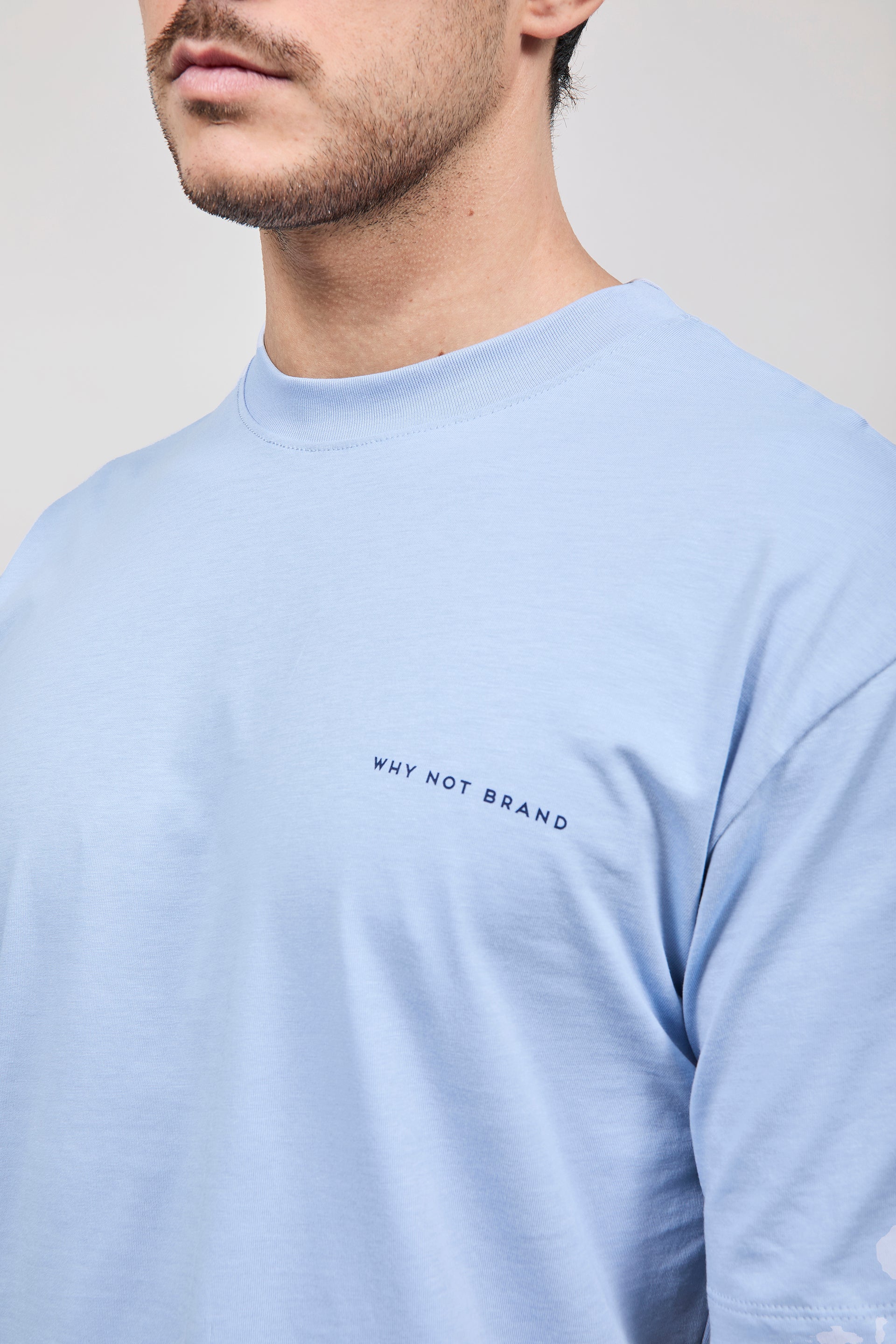 T-shirt Why Not Brand MS74 Celeste